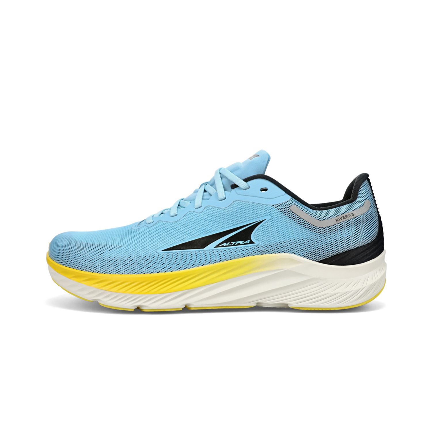 Baskets Altra Rivera 3 Homme Bleu Jaune | France-54271639