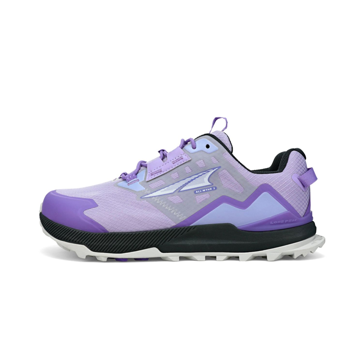 Chaussures Randonnée Altra Lone Peak All-wthr Low 2 Femme Grise Violette | France-71650299