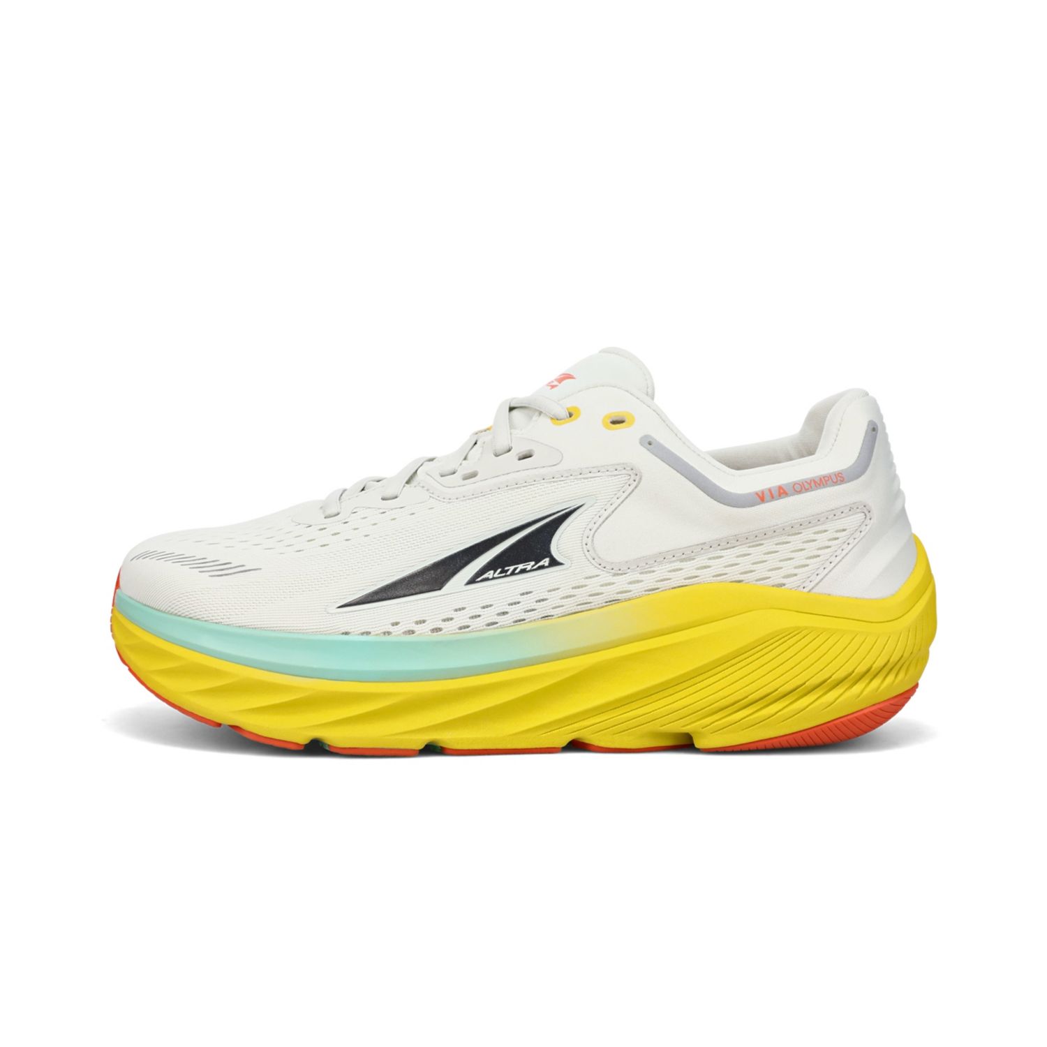 Chaussures Running Route Altra Via Olympus Homme Grise Jaune | France-31047629