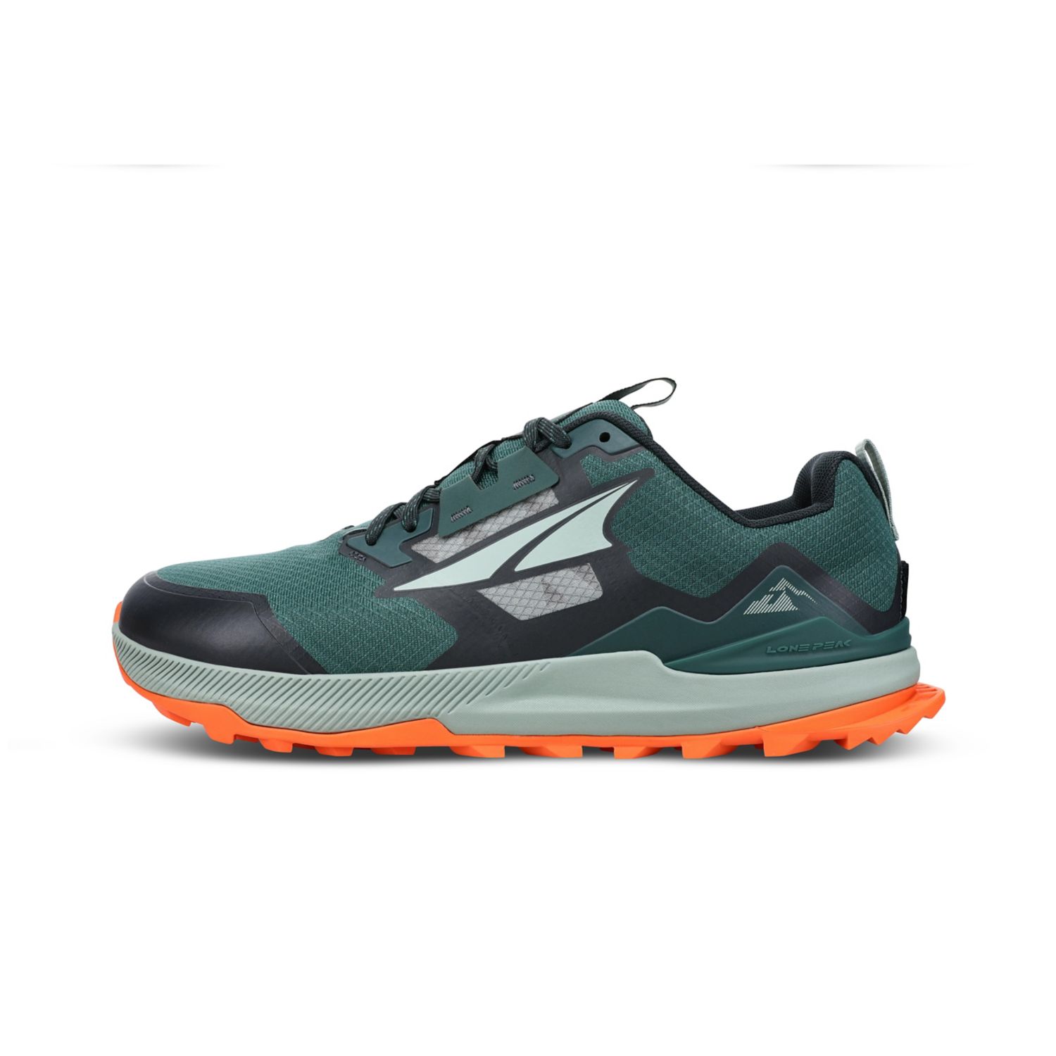 Chaussures Trail Running Altra Lone Peak 7 Homme Vert Noir Orange | France-24768539