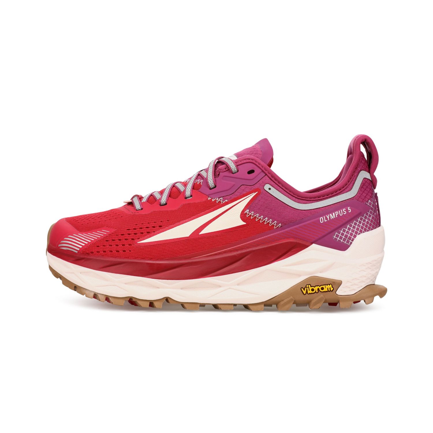 Chaussures Trail Running Altra Olympus 5 Femme Rouge Violette | France-32907469