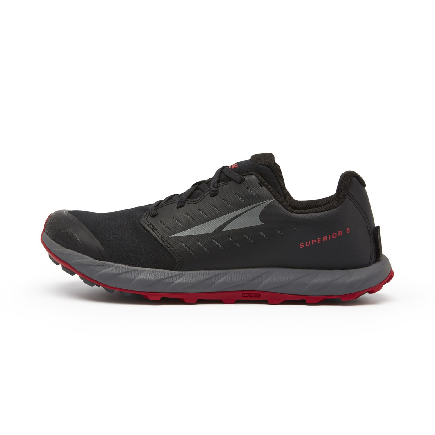 Chaussures Trail Running Altra Superior 5 Homme Noir Rouge | France-46915219