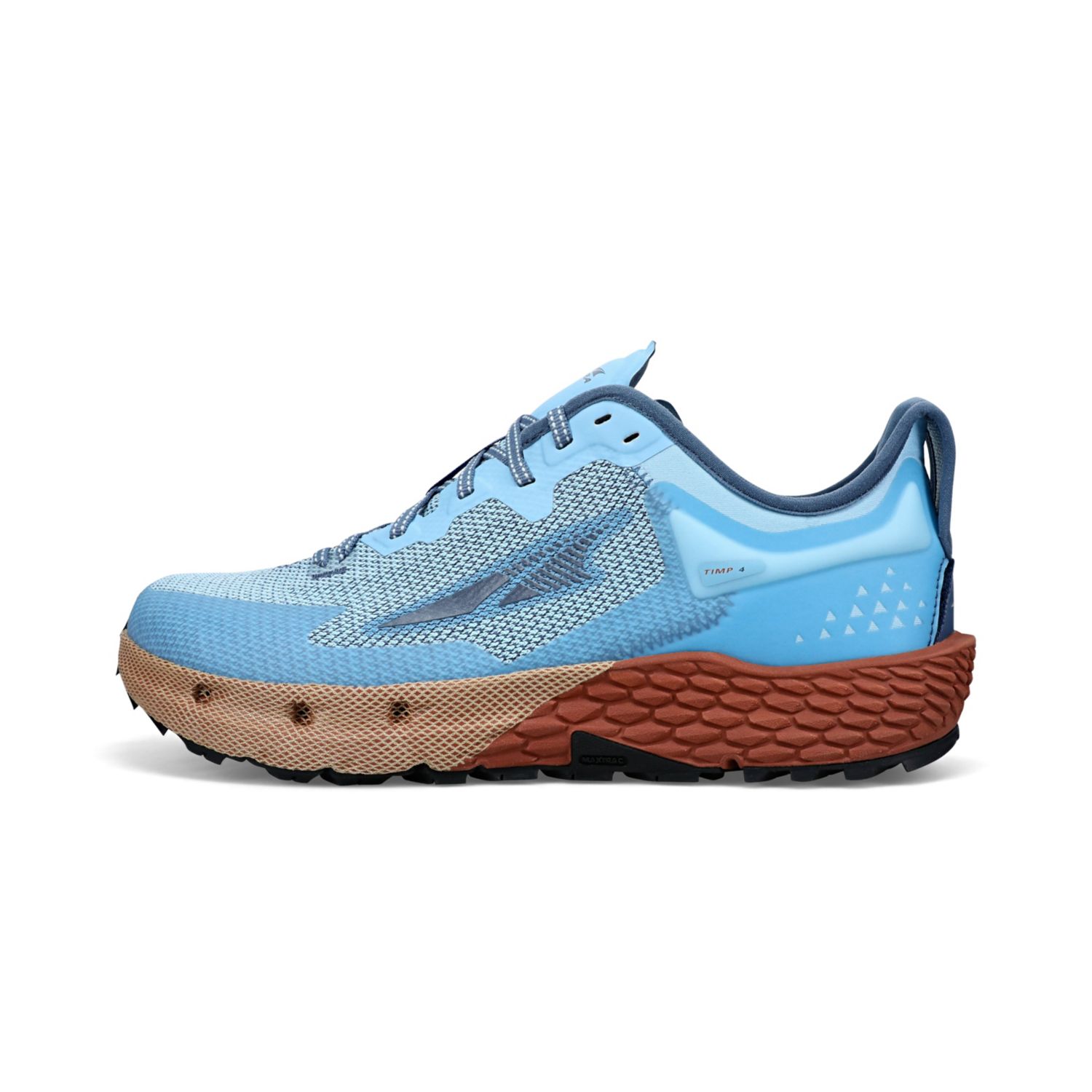 Chaussures Trail Running Altra Timp 4 Homme Bleu Clair | France-16597039