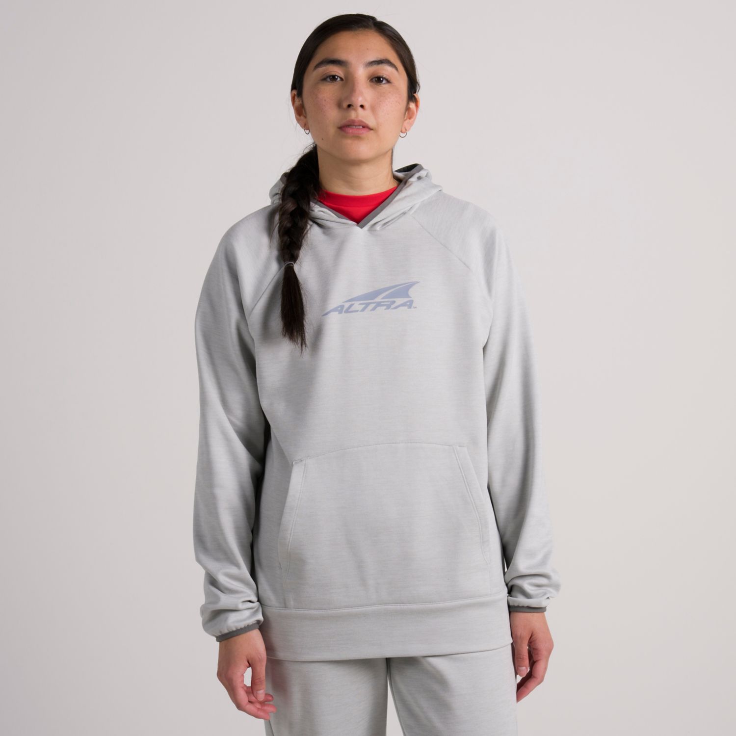 Sweat À Capuche Altra Everyday Femme Grise | France-34086719