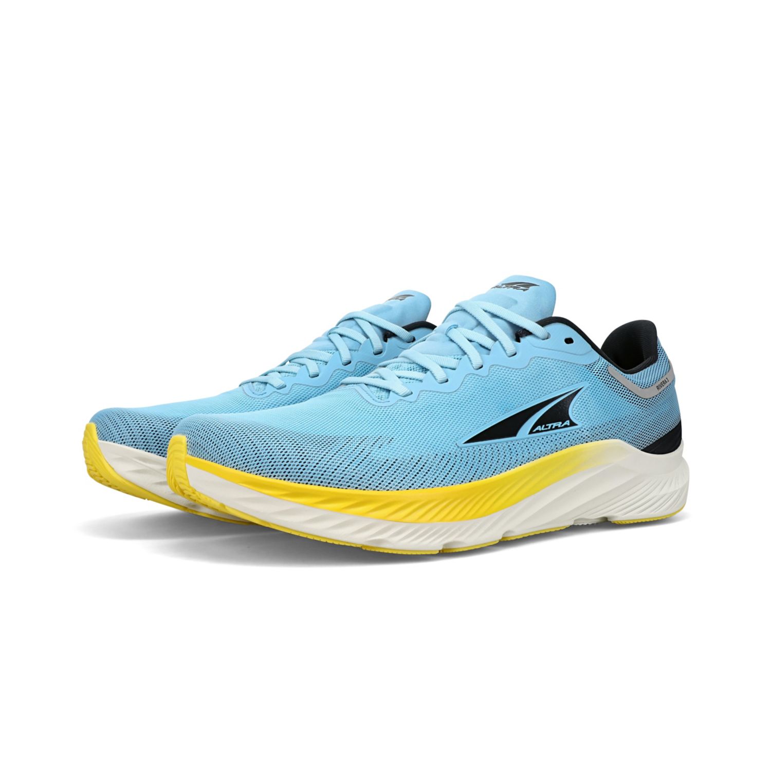 Baskets Altra Rivera 3 Homme Bleu Jaune | France-54271639