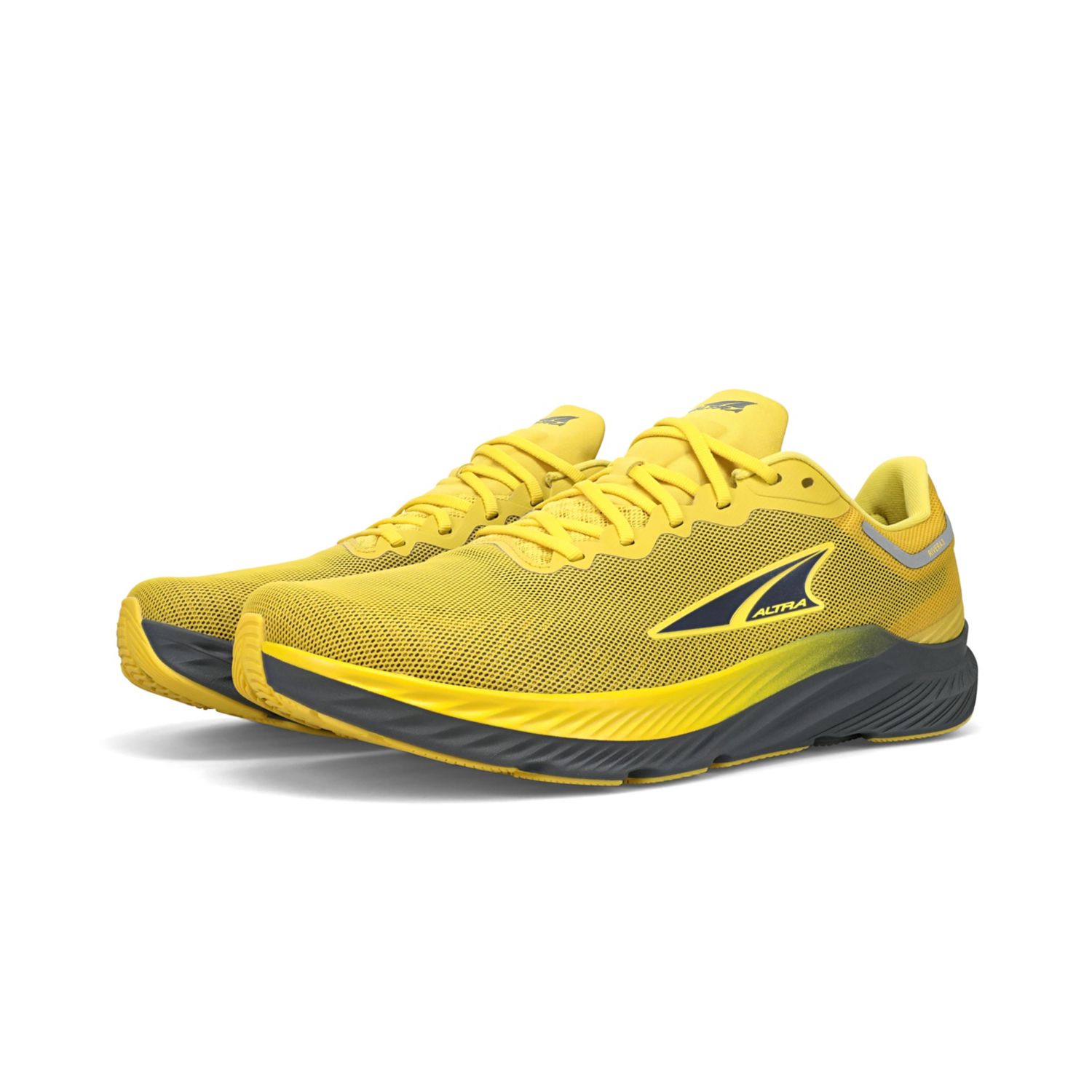 Baskets Altra Rivera 3 Homme Grise Jaune | France-90728149