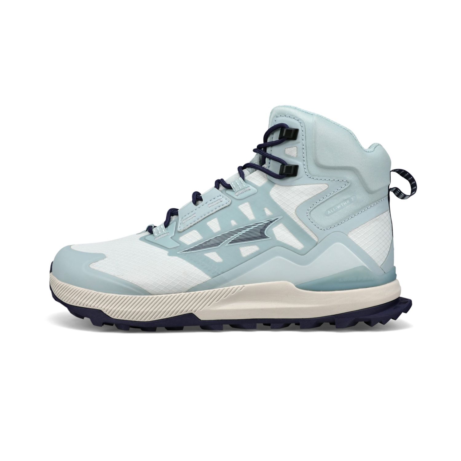 Bottes Randonnée Altra Lone Peak All-wthr Mid 2 Femme Bleu Clair | France-16379089