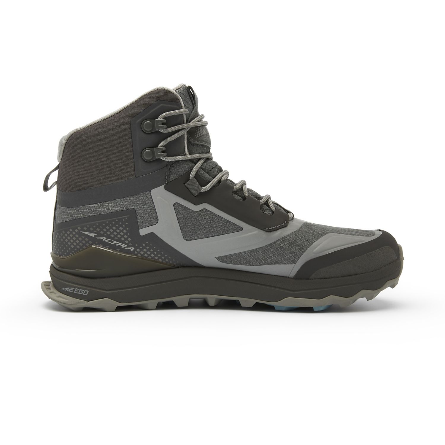 Bottes Randonnée Altra Lone Peak All-wthr Mid Femme Grise Vert | France-59682709