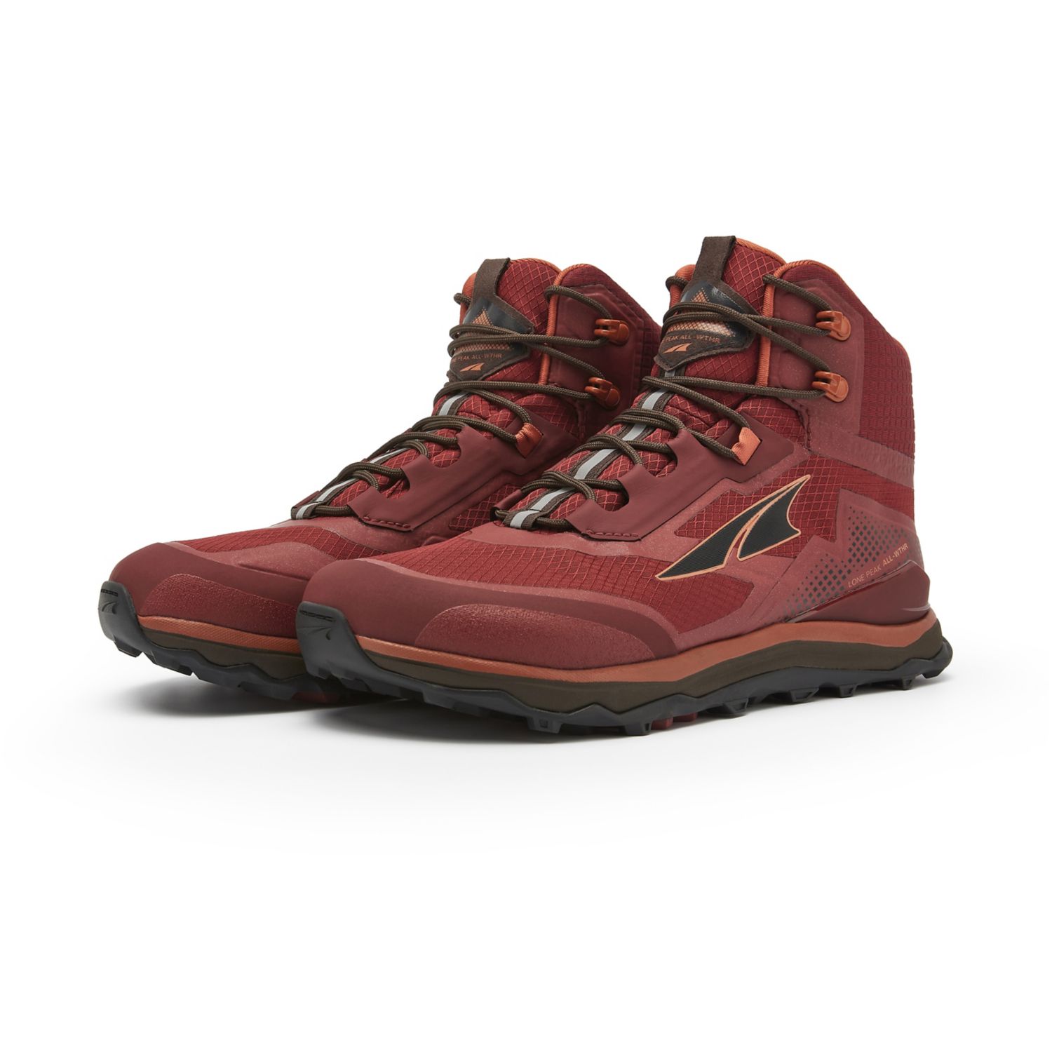 Bottes Randonnée Altra Lone Peak All-wthr Mid Homme Bordeaux | France-61073929