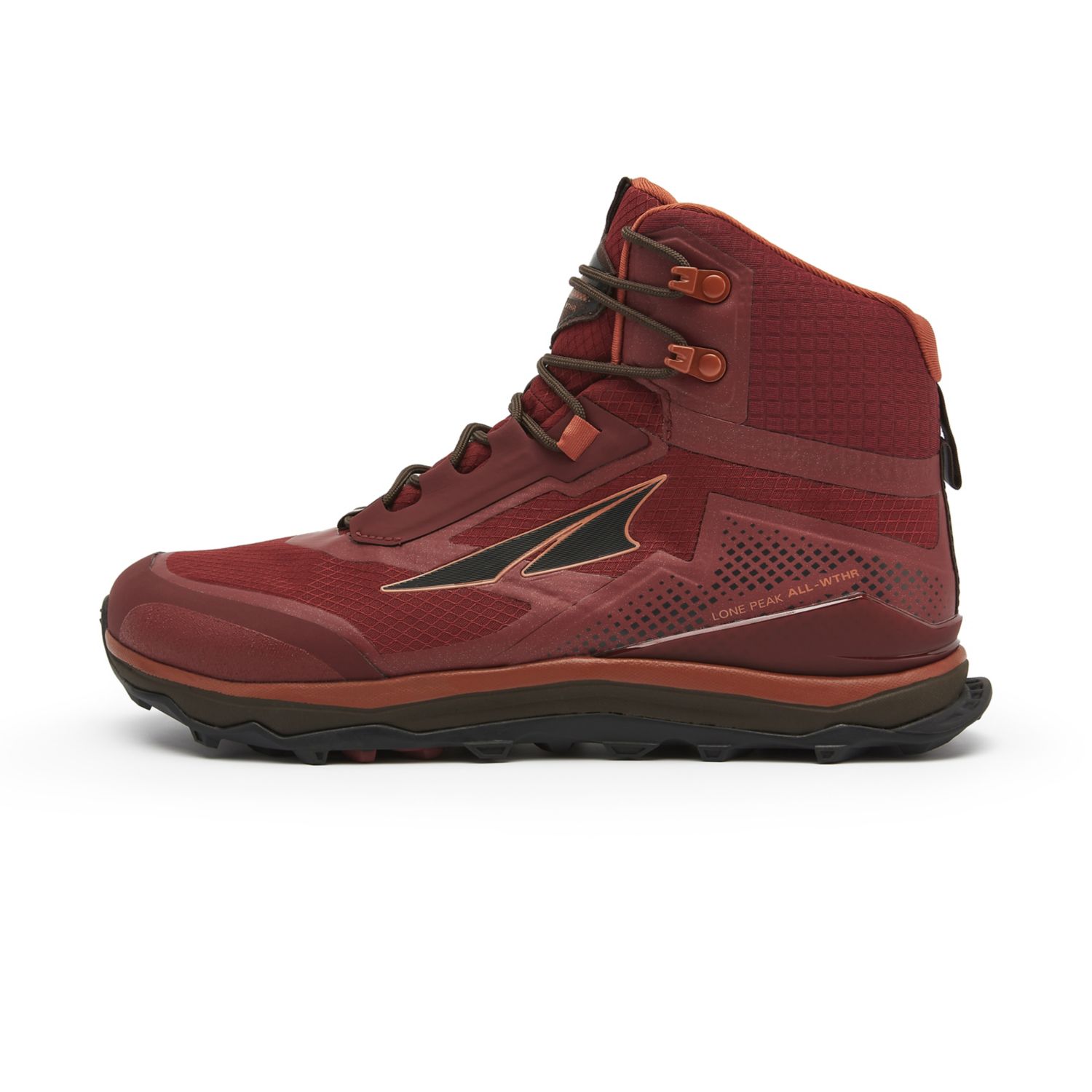 Bottes Randonnée Altra Lone Peak All-wthr Mid Homme Bordeaux | France-61073929