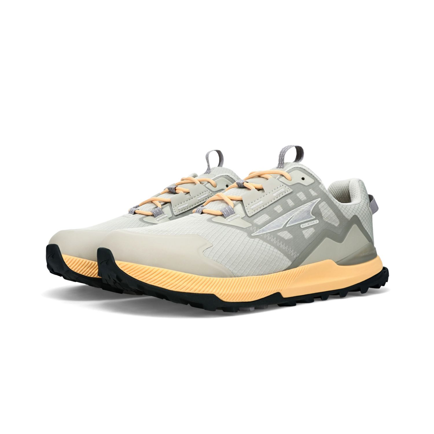 Chaussures Randonnée Altra Lone Peak All-wthr Low 2 Femme Grise Orange | France-59672849