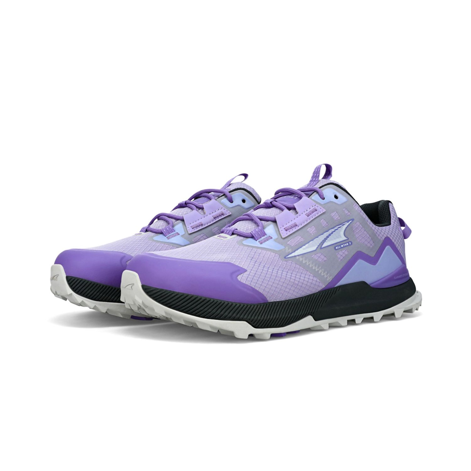 Chaussures Randonnée Altra Lone Peak All-wthr Low 2 Femme Grise Violette | France-71650299