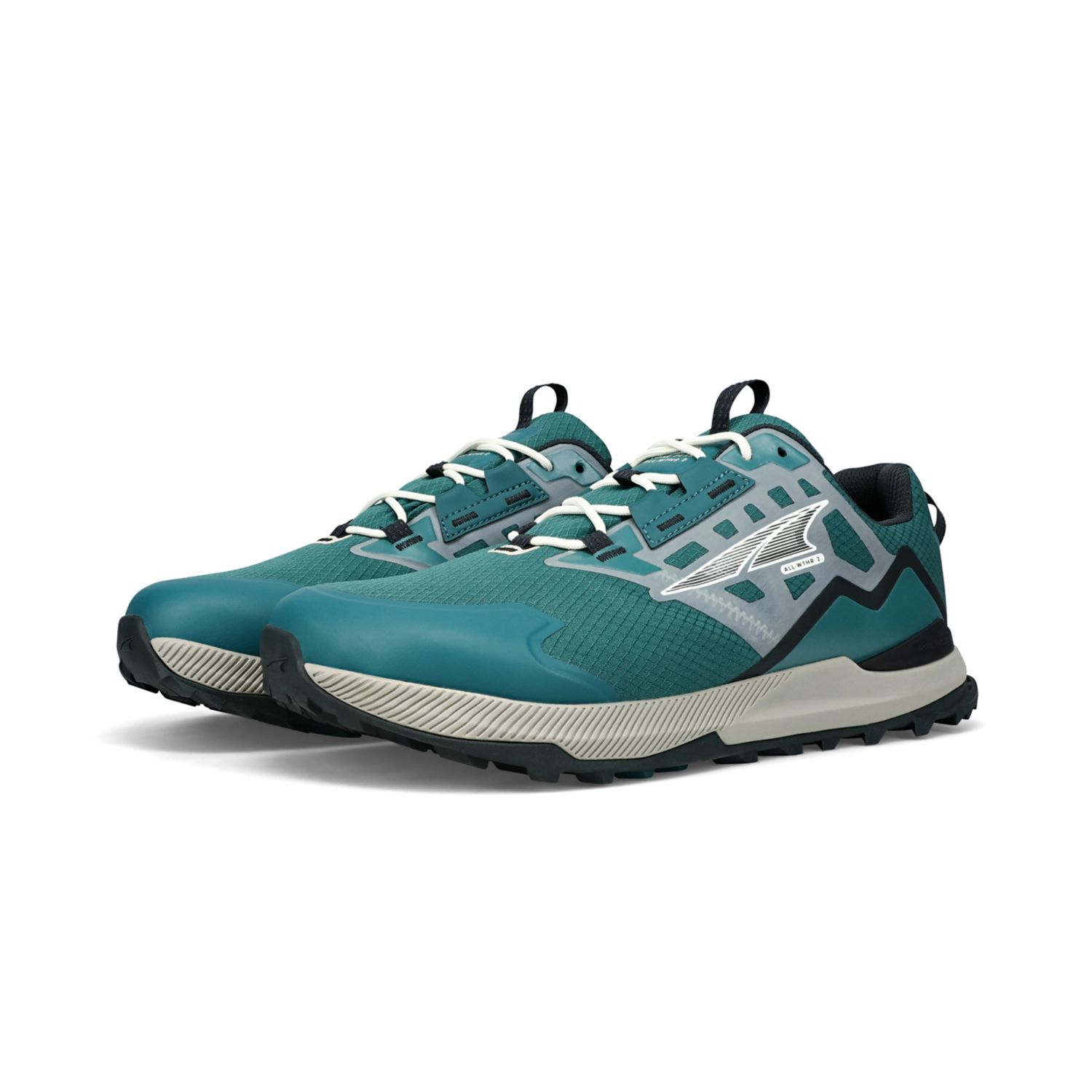 Chaussures Randonnée Altra Lone Peak All-wthr Low 2 Homme Turquoise Foncé | France-91530829