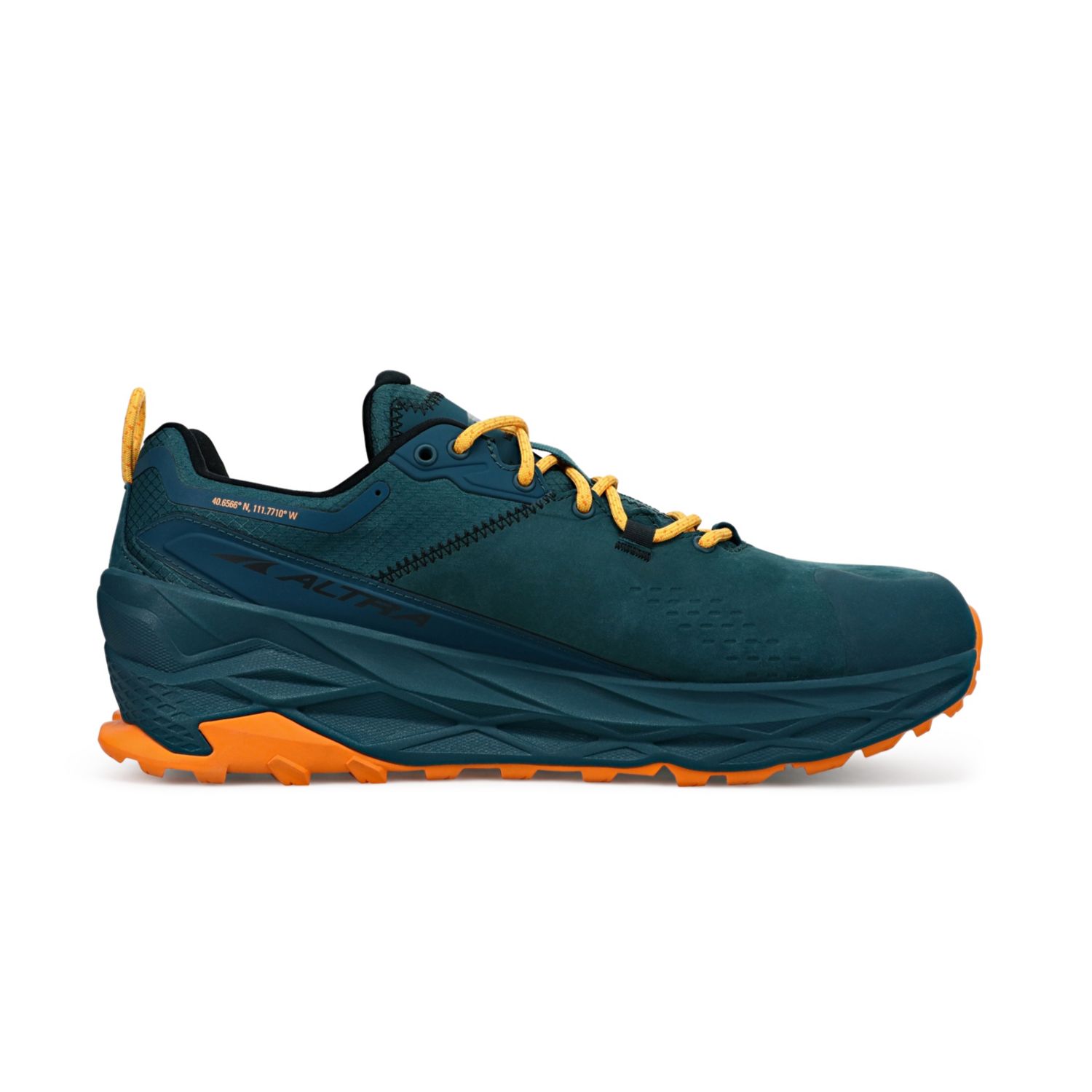 Chaussures Randonnée Altra Olympus 5 Hike Low Gtx Homme Turquoise Foncé | France-90268419