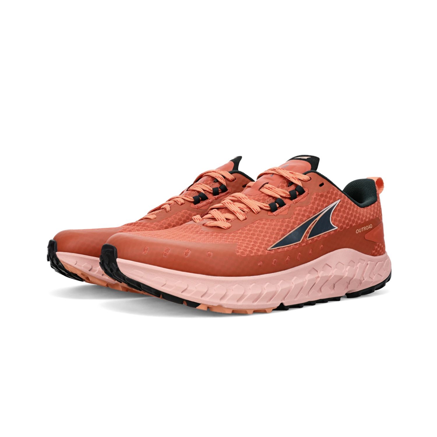 Chaussures Running Route Altra Outroad Femme Rouge Orange | France-69012489