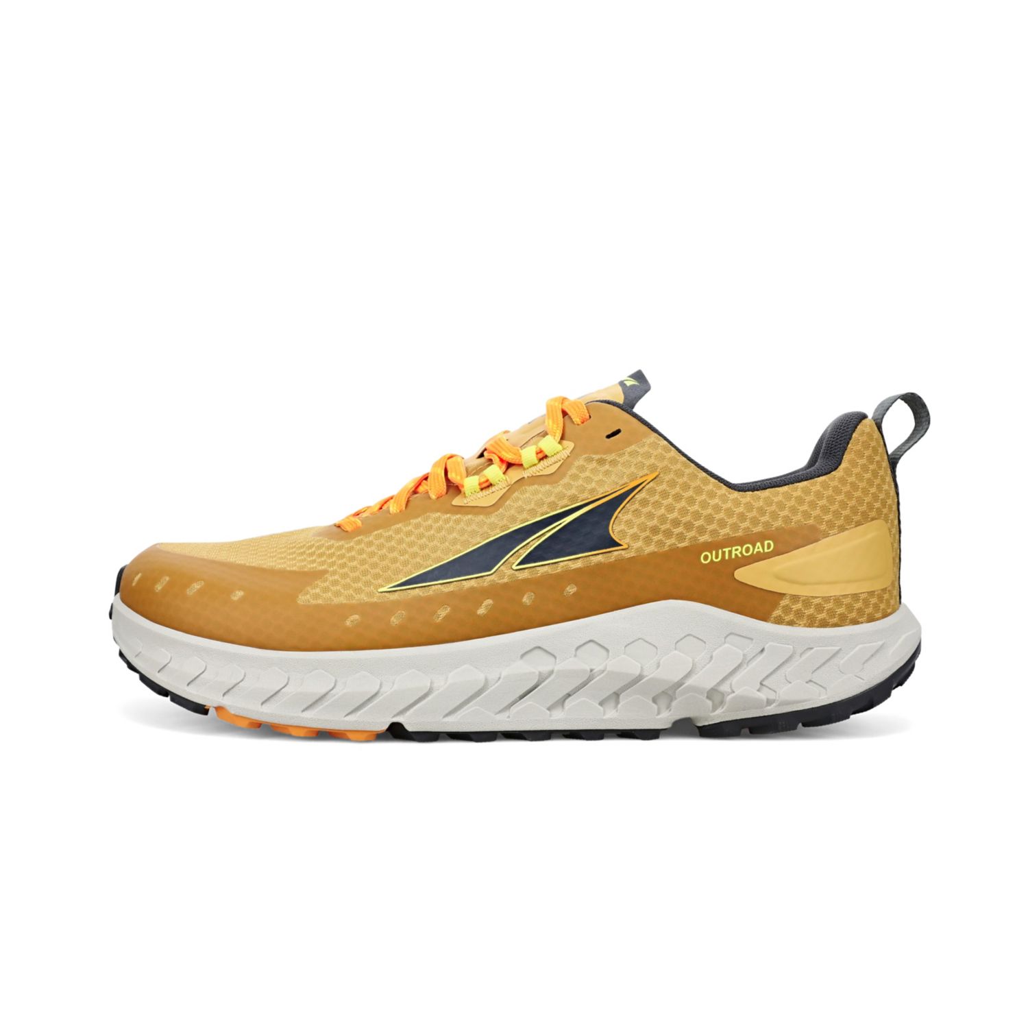 Chaussures Running Route Altra Outroad Homme Grise Jaune | France-39567819