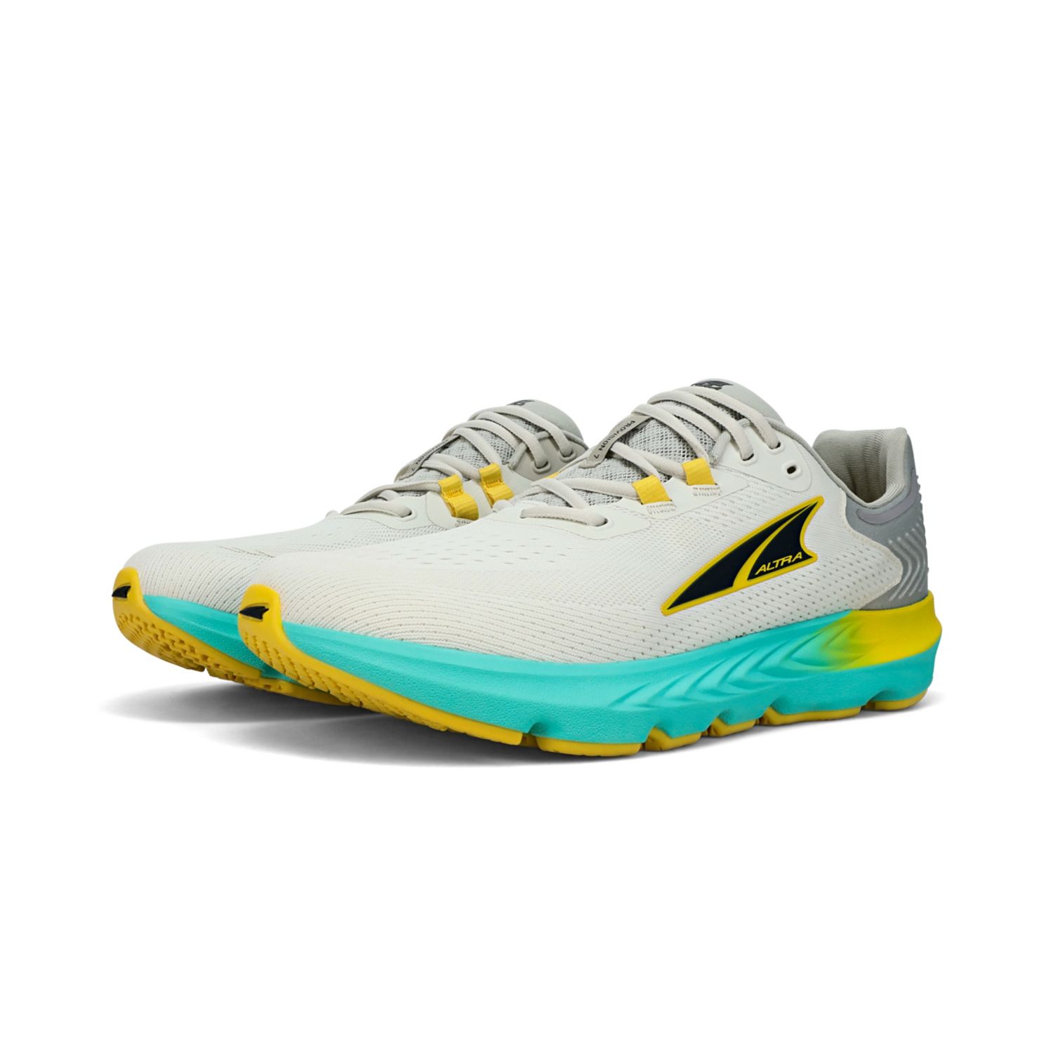 Chaussures Running Route Altra Provision 7 Homme Grise Jaune | France-69245379