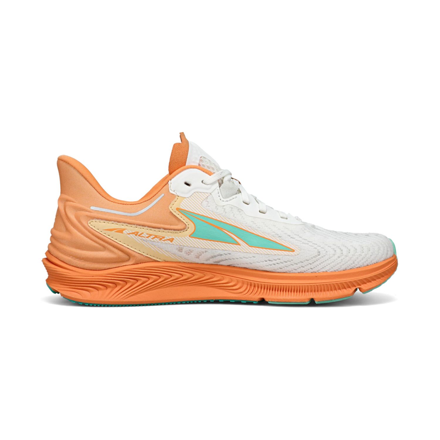 Chaussures Running Route Altra Torin 6 Femme Blanche Orange | France-14736809