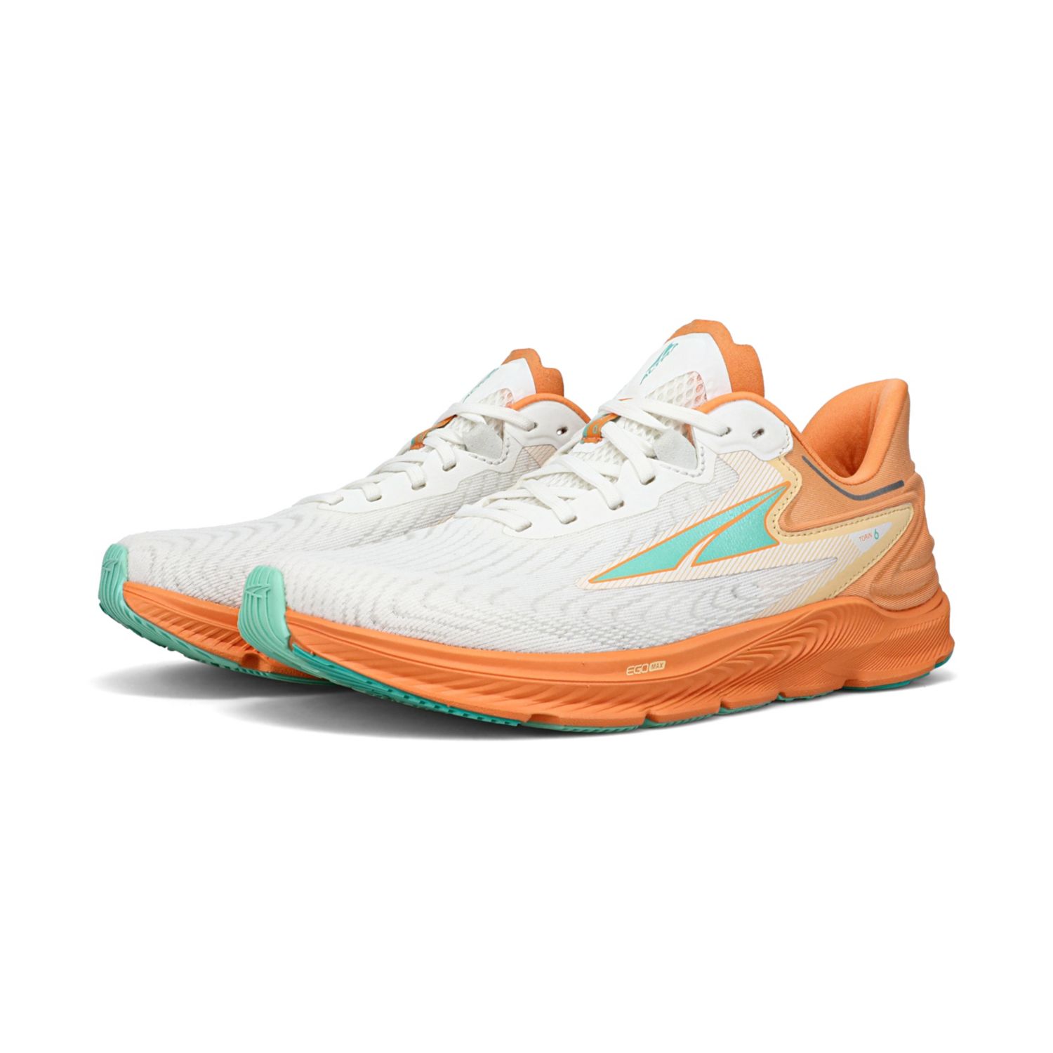 Chaussures Running Route Altra Torin 6 Femme Blanche Orange | France-14736809