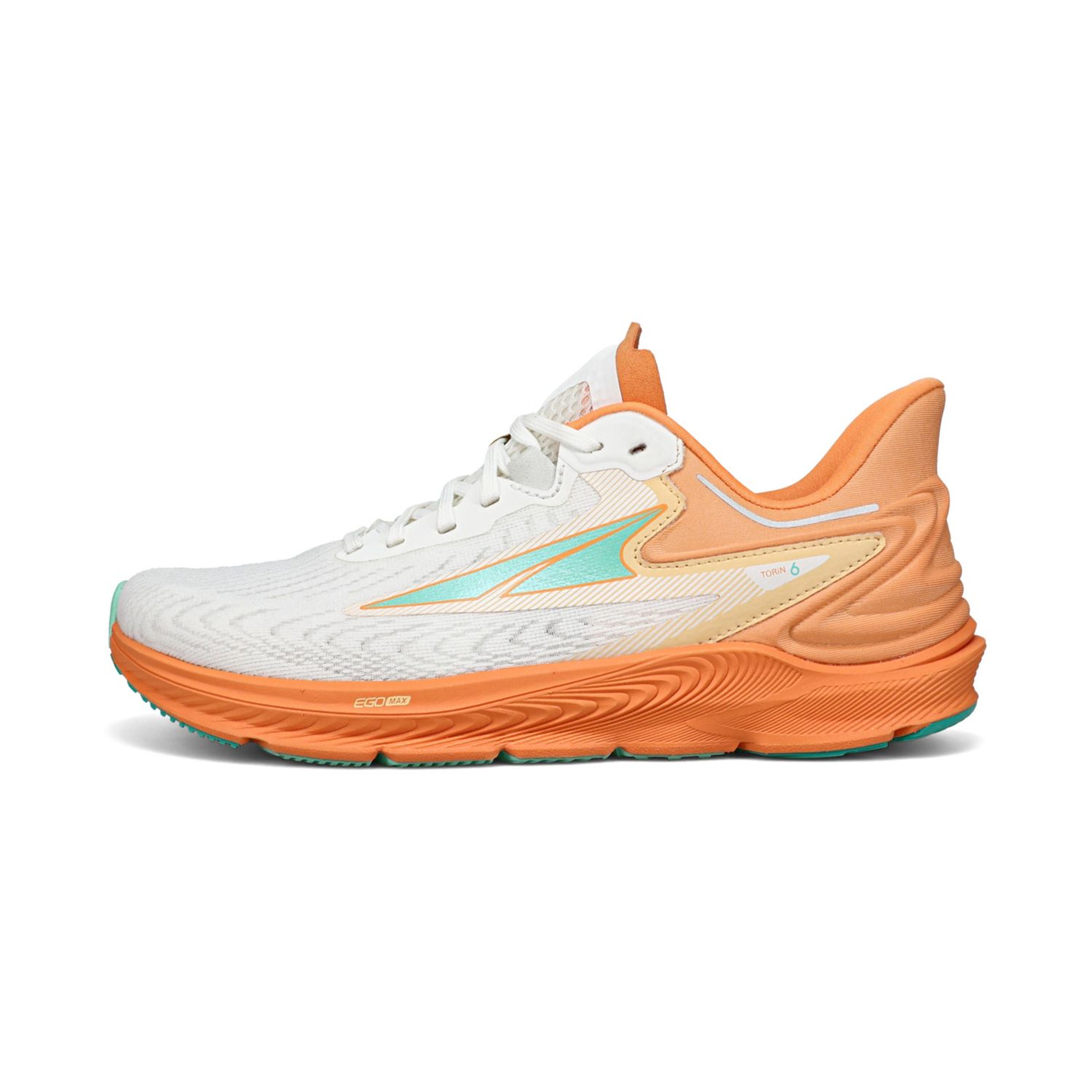 Chaussures Running Route Altra Torin 6 Femme Blanche Orange | France-14736809