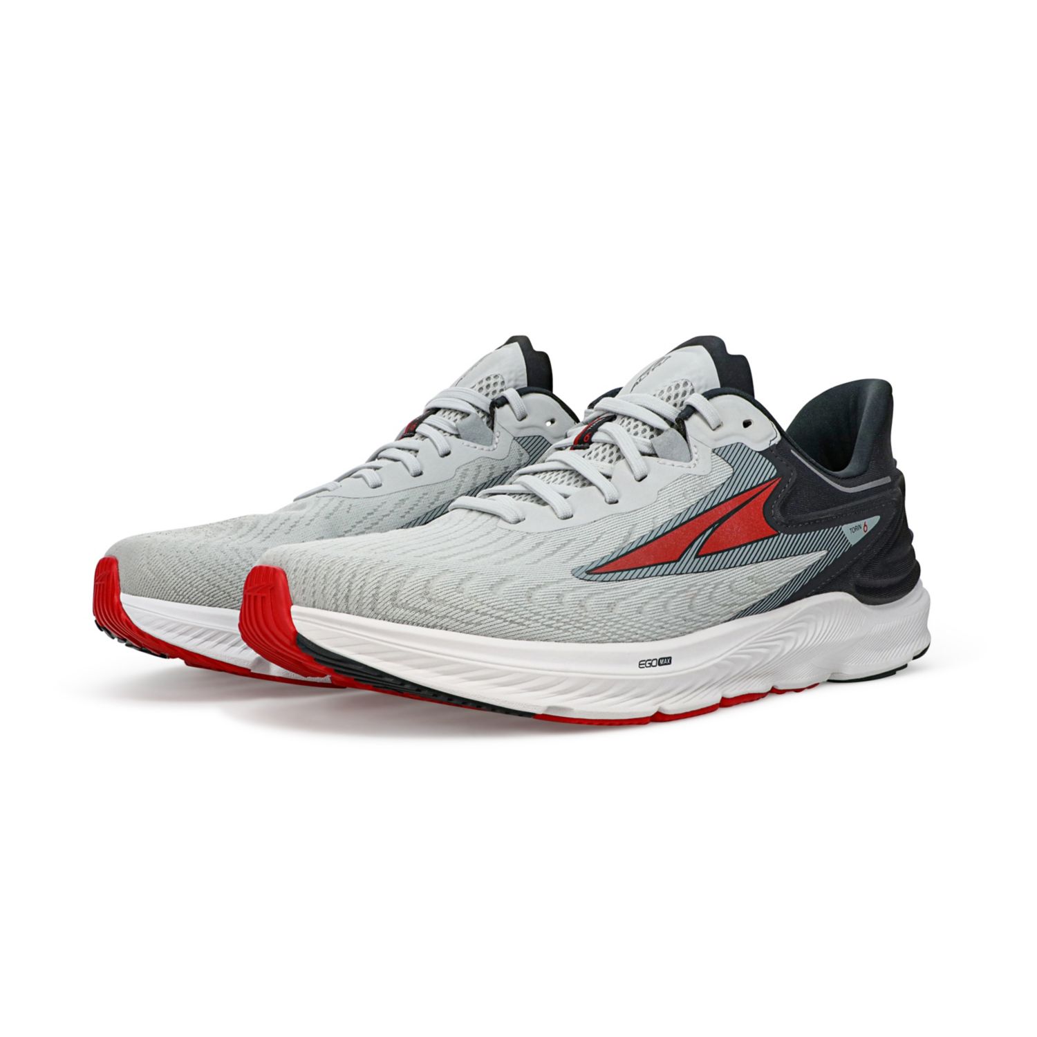 Chaussures Running Route Altra Torin 6 Homme Grise Rouge | France-46915209