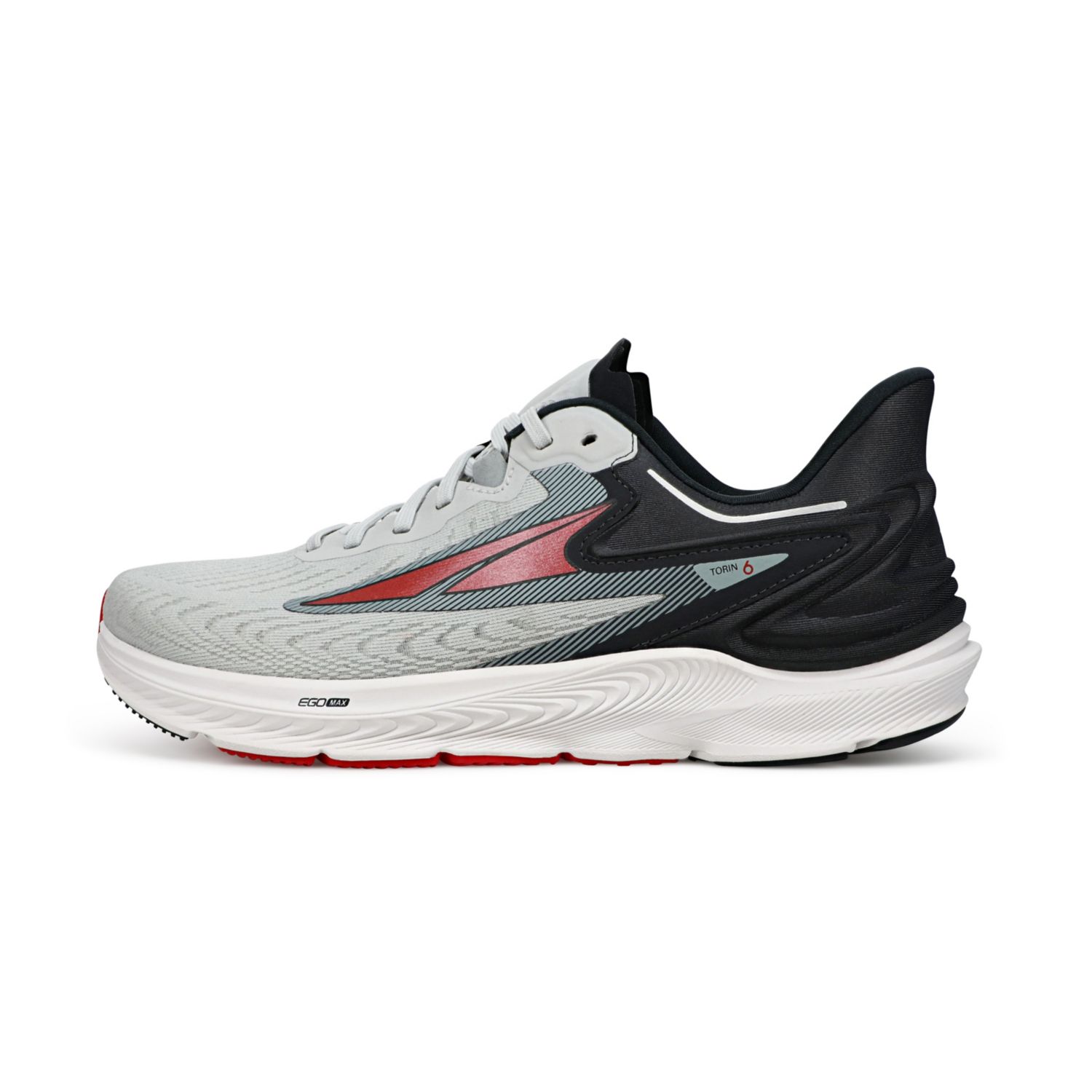 Chaussures Running Route Altra Torin 6 Homme Grise Rouge | France-46915209