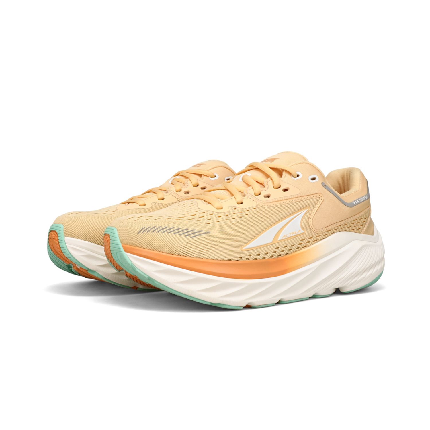 Chaussures Running Route Altra Via Olympus Femme Vert Orange | France-16943029