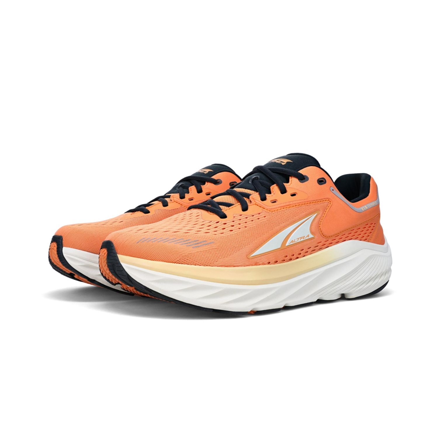 Chaussures Running Route Altra Via Olympus Homme Noir Orange | France-19367859