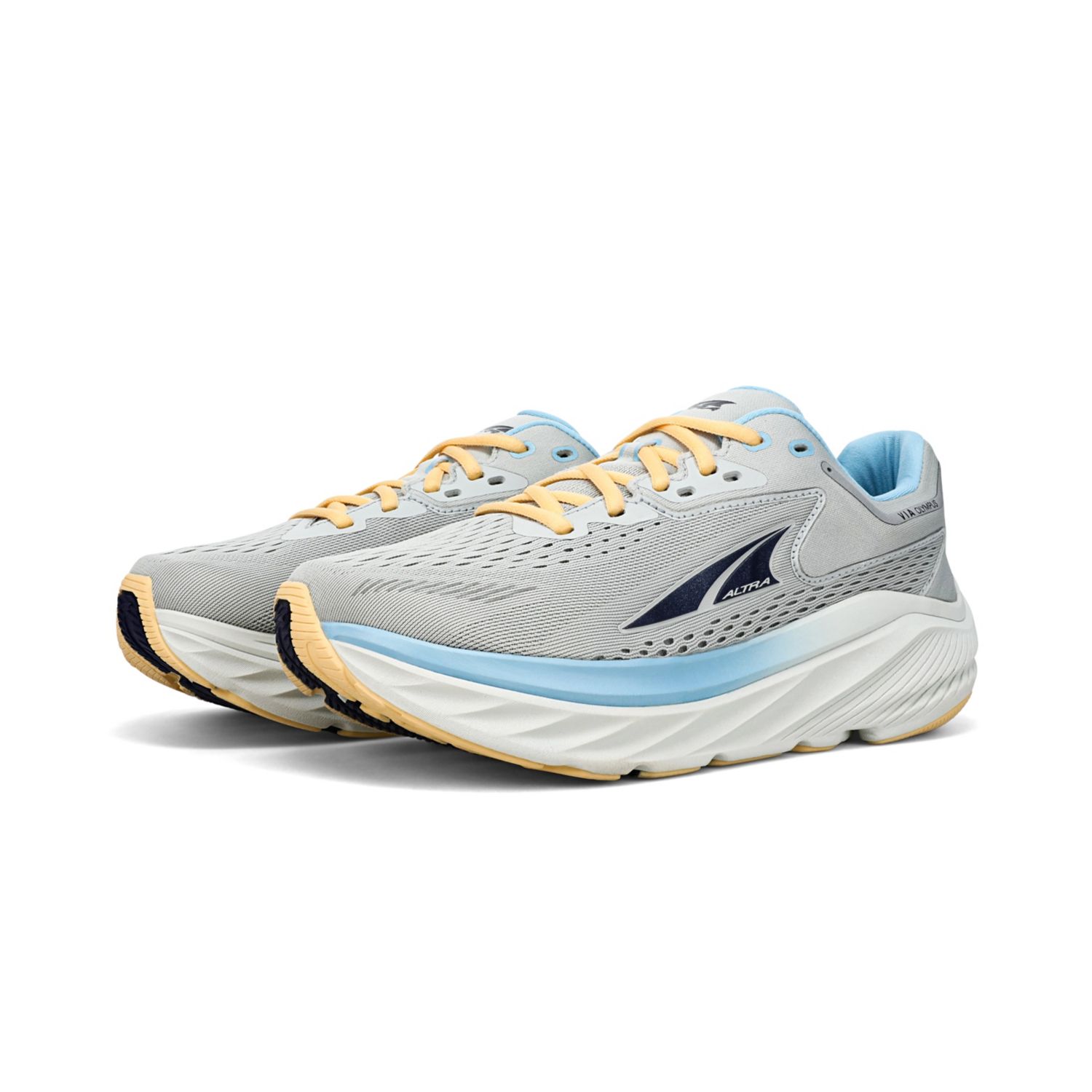 Chaussures Running Route Altra Via Olympus Femme Grise Clair | France-27196389