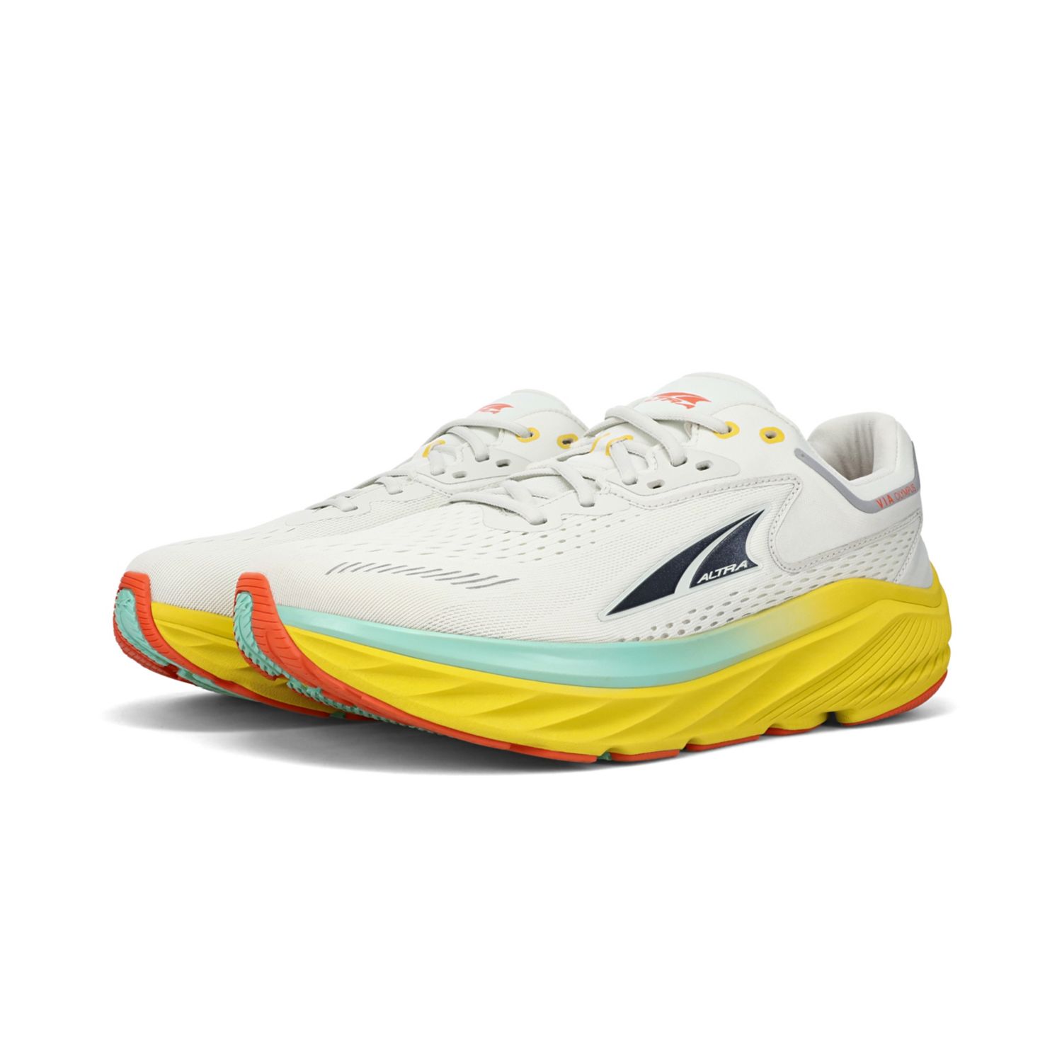 Chaussures Running Route Altra Via Olympus Homme Grise Jaune | France-31047629