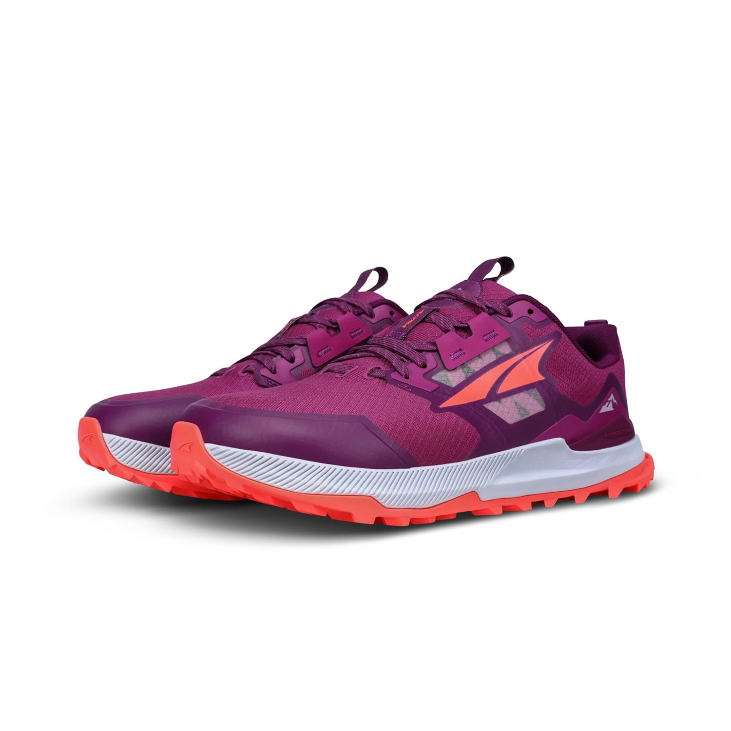 Chaussures Trail Running Altra Lone Peak 7 Femme Violette Orange | France-03251949