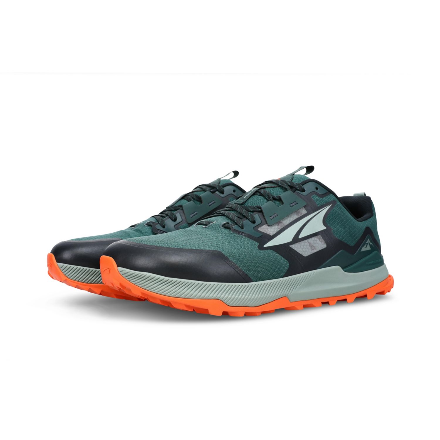 Chaussures Trail Running Altra Lone Peak 7 Homme Vert Noir Orange | France-24768539