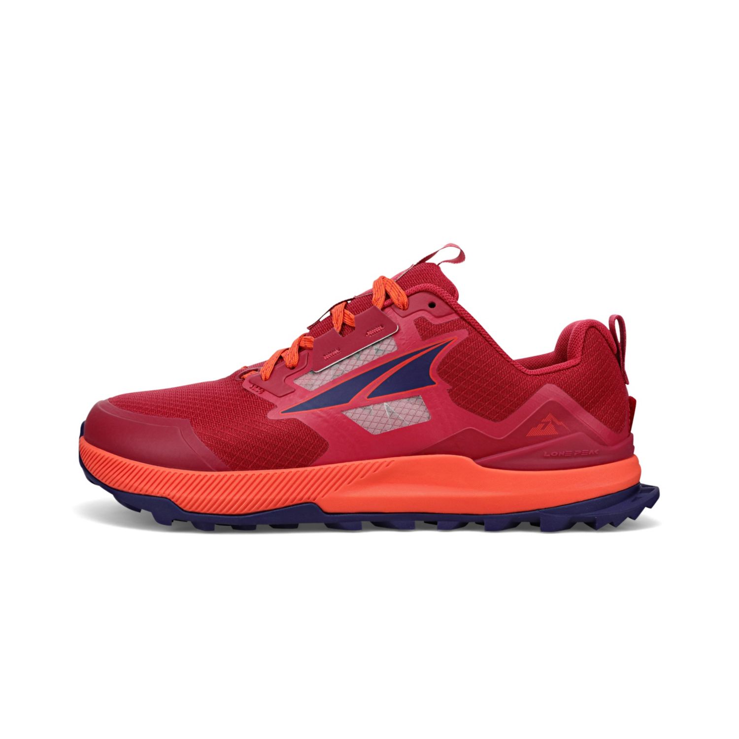 Chaussures Trail Running Altra Lone Peak 7 Femme Rouge Foncé | France-62048519