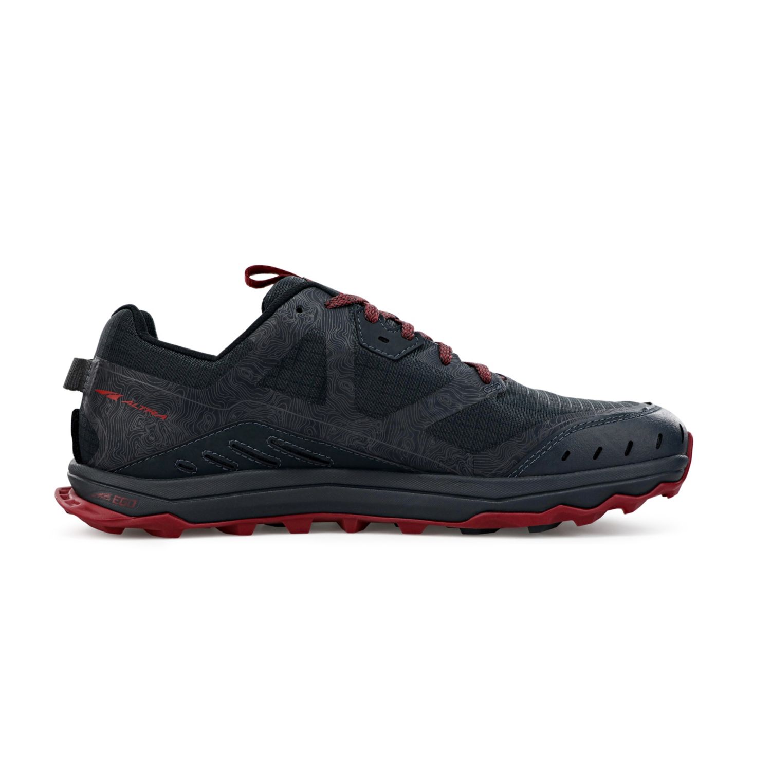 Chaussures Trail Running Altra Lone Peak 6 Homme Noir Grise | France-96234019