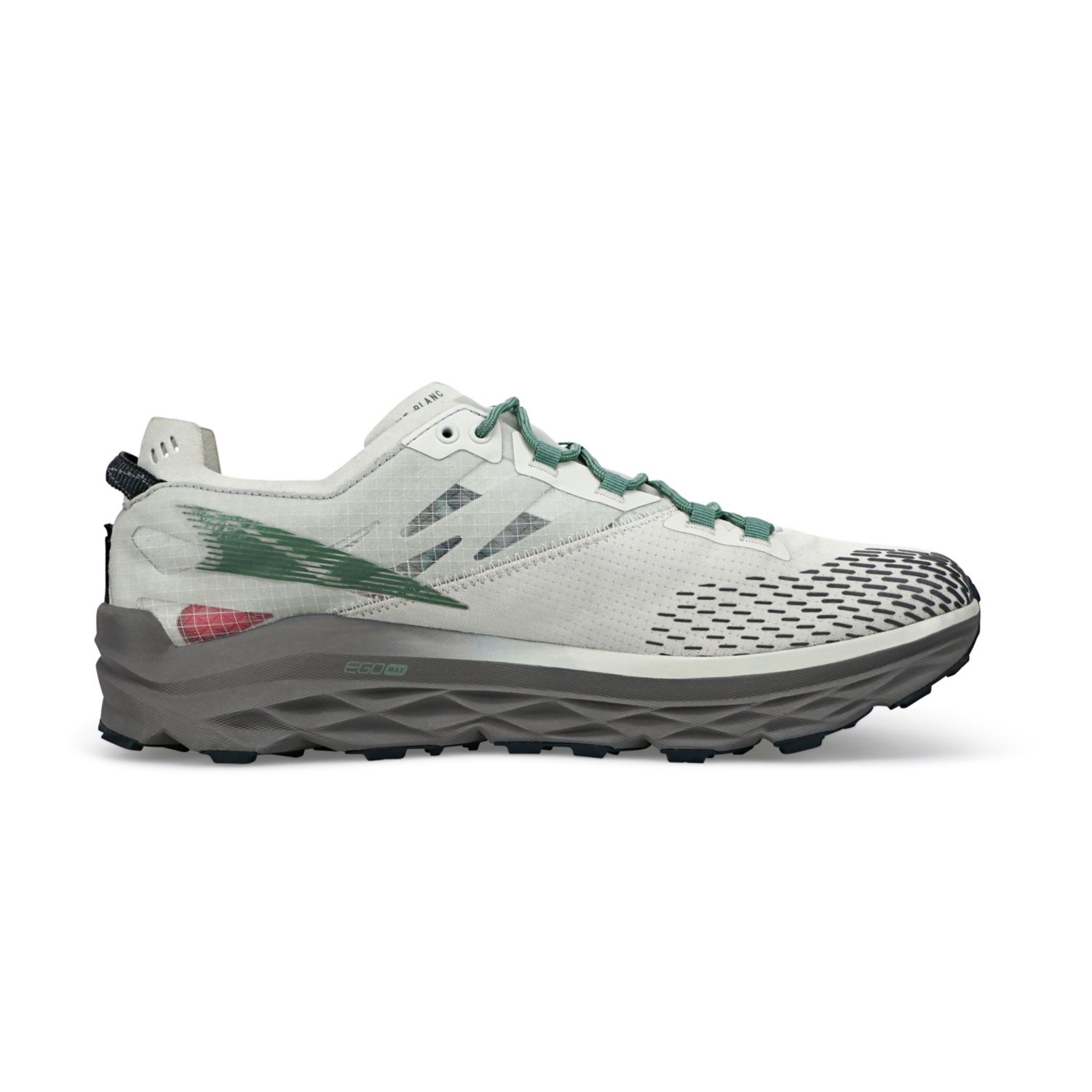 Chaussures Trail Running Altra Mont Blanc Homme Grise Vert | France-47985369