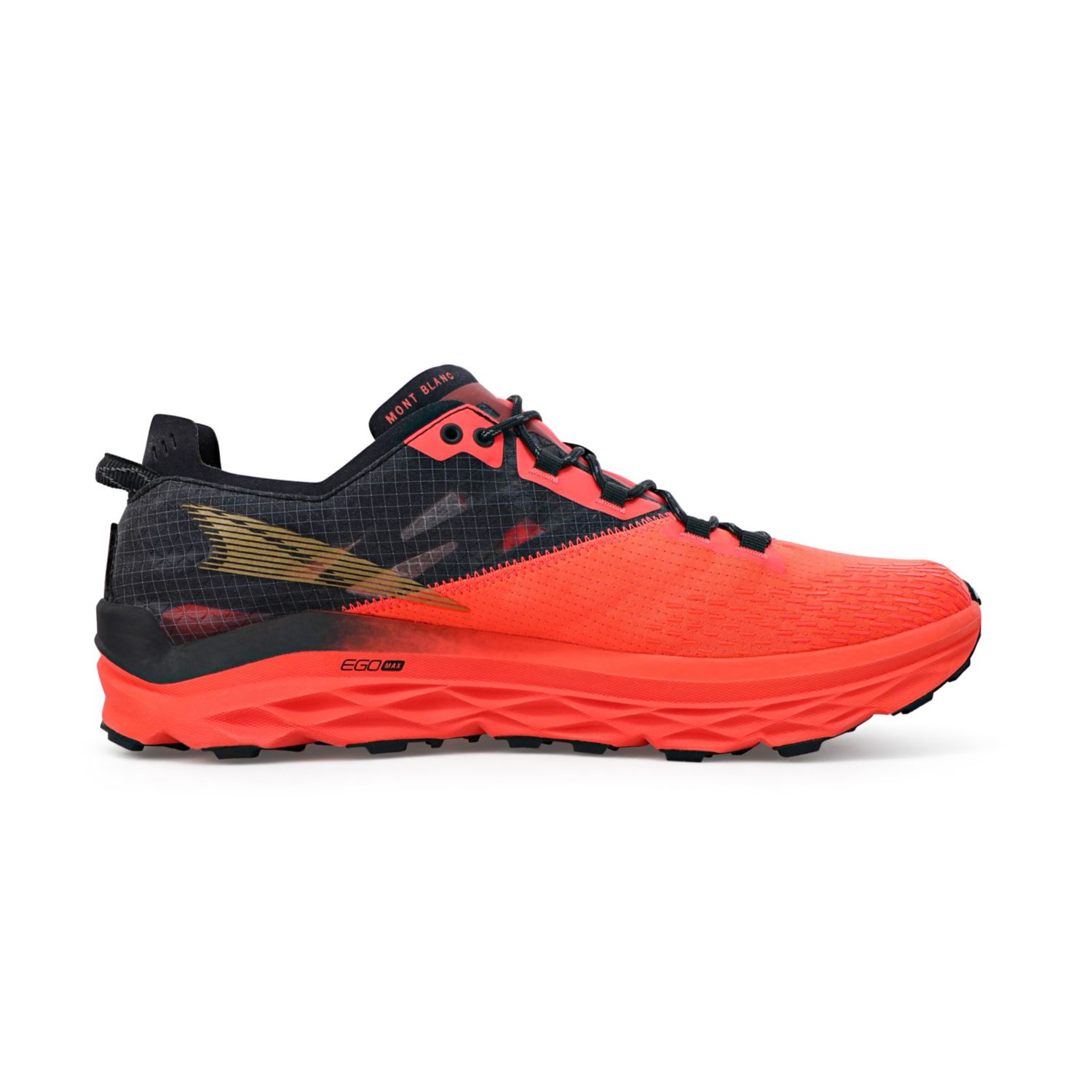 Chaussures Trail Running Altra Mont Blanc Femme Corail Noir | France-76924139