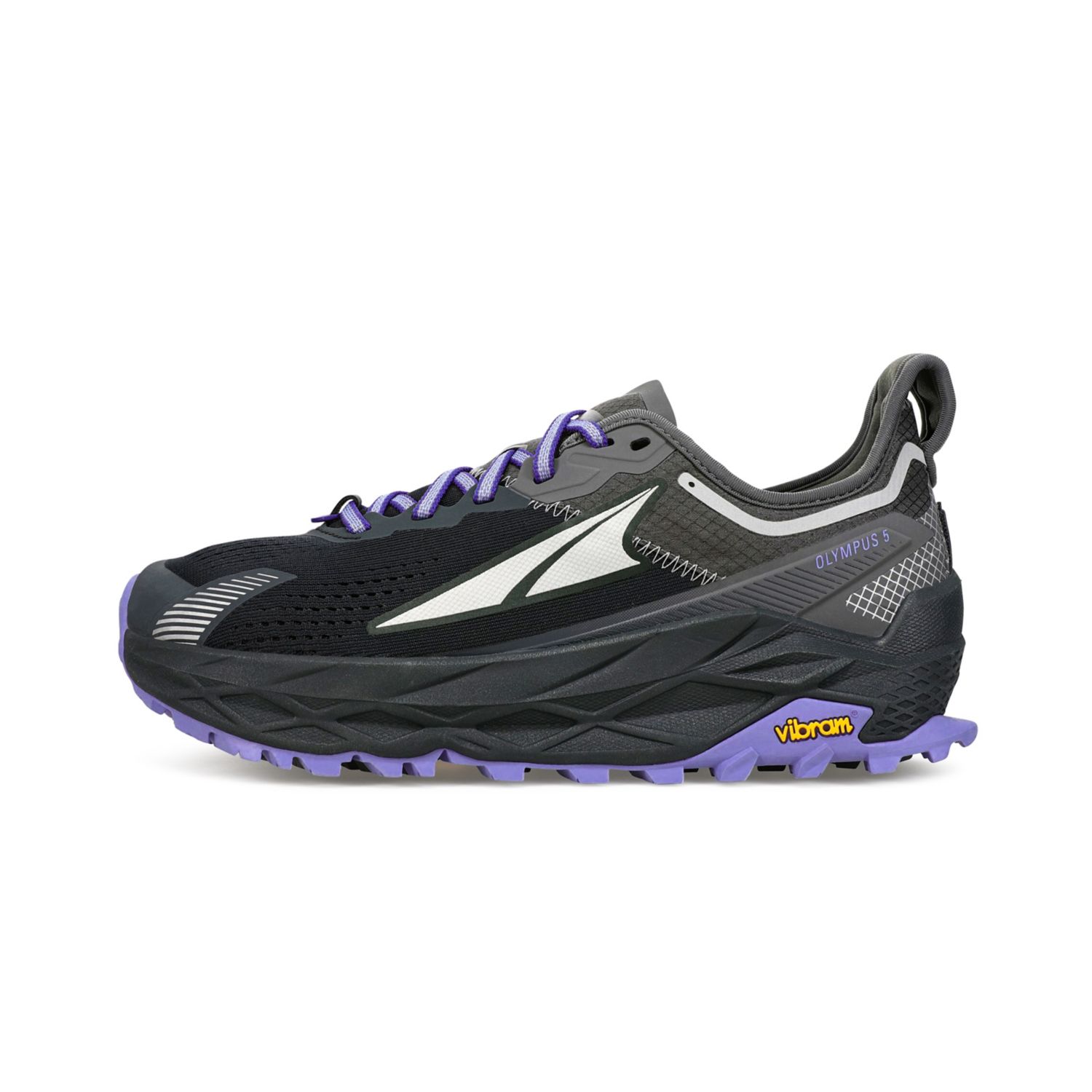 Chaussures Trail Running Altra Olympus 5 Femme Noir Grise | France-09734829