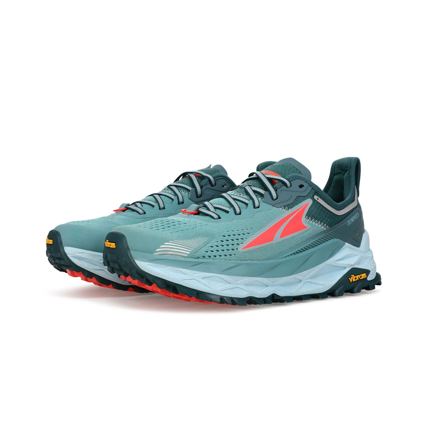 Chaussures Trail Running Altra Olympus 5 Femme Turquoise | France-27041989