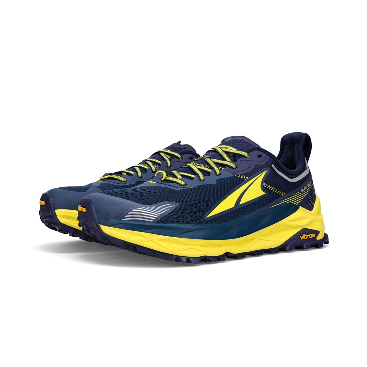 Chaussures Trail Running Altra Olympus 5 Homme Bleu Marine | France-39764859