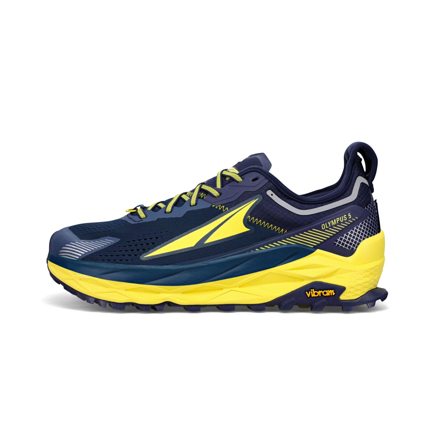 Chaussures Trail Running Altra Olympus 5 Homme Bleu Marine | France-39764859