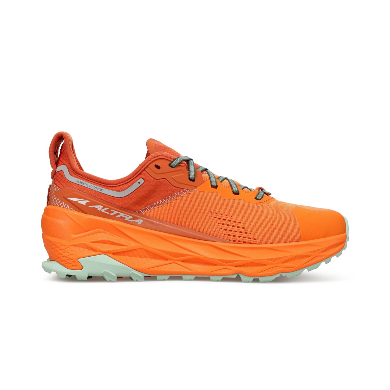 Chaussures Trail Running Altra Olympus 5 Homme Orange | France-57320949