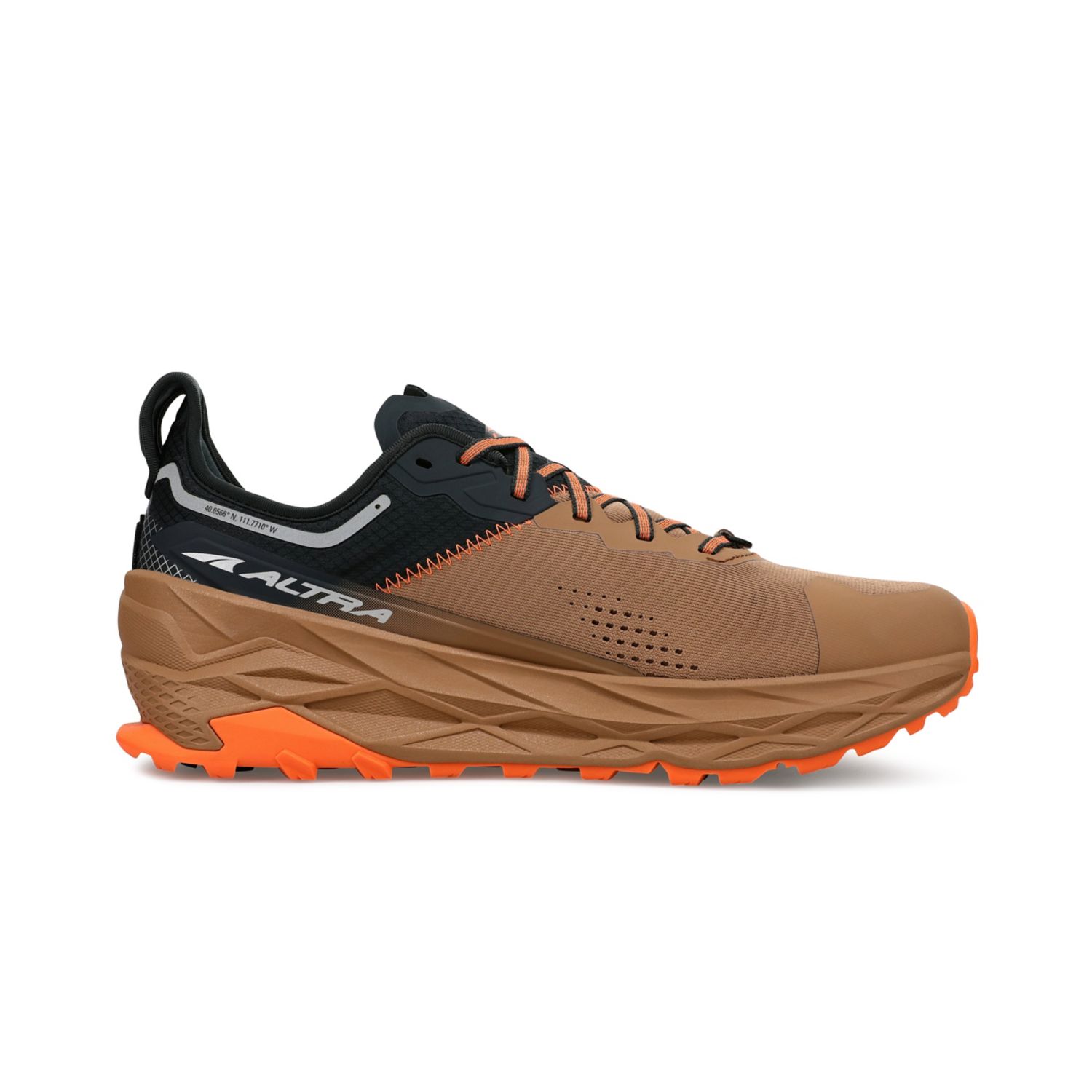 Chaussures Trail Running Altra Olympus 5 Homme Marron | France-69254319