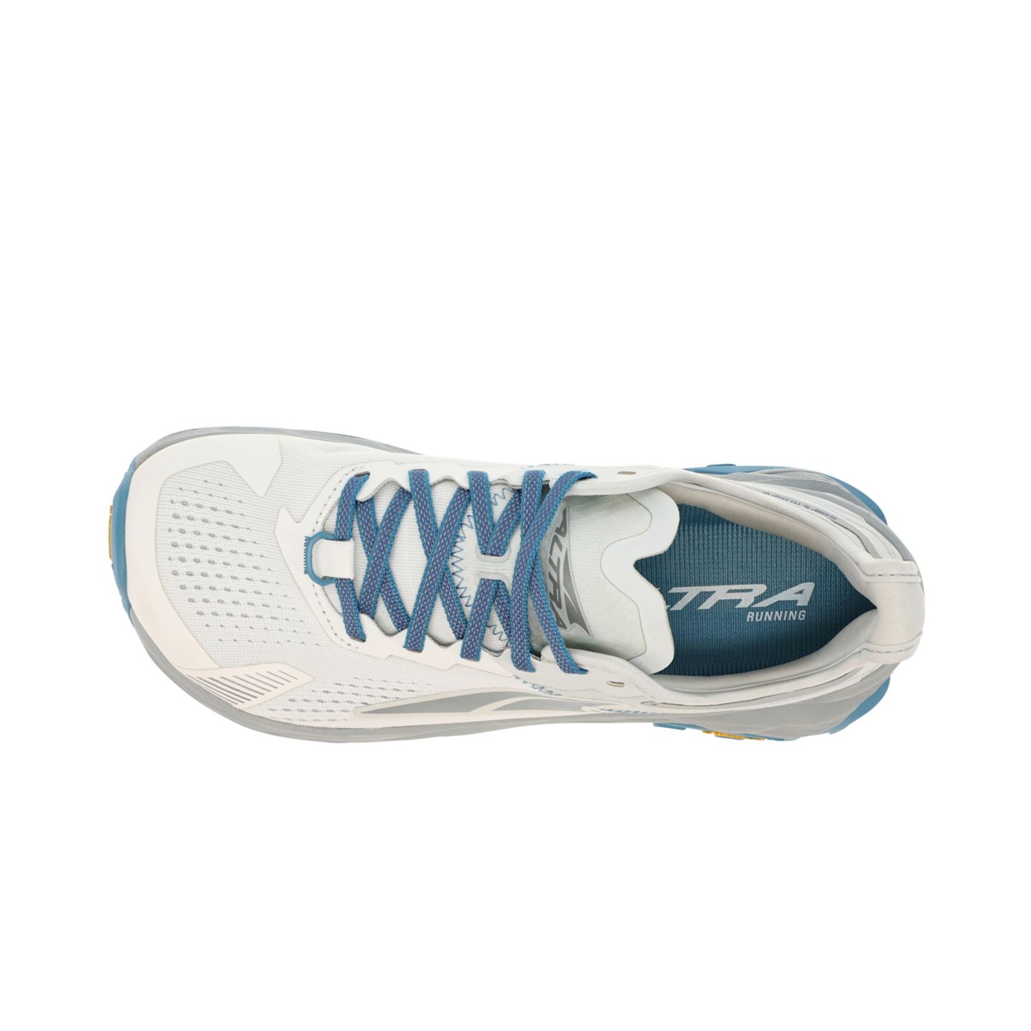 Chaussures Trail Running Altra Olympus 5 Femme Blanche Bleu | France-79416539