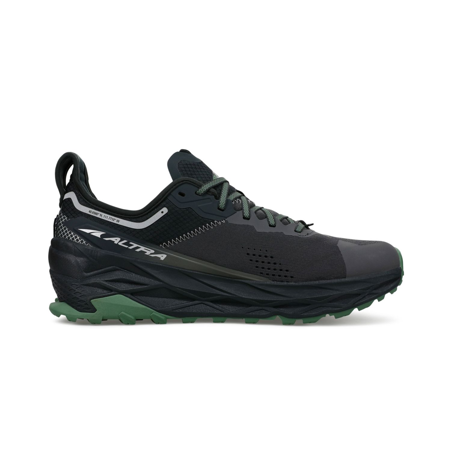 Chaussures Trail Running Altra Olympus 5 Homme Noir Grise | France-91258049