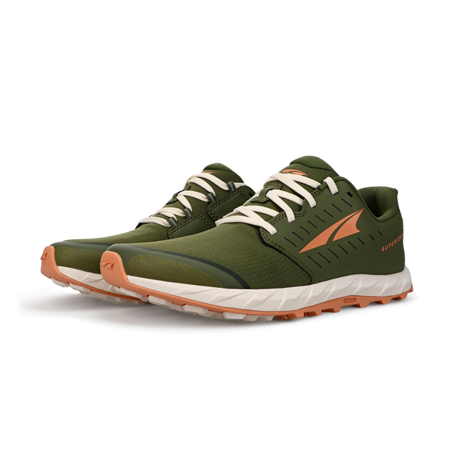 Chaussures Trail Running Altra Superior 5 Femme Vert Olive | France-04812379