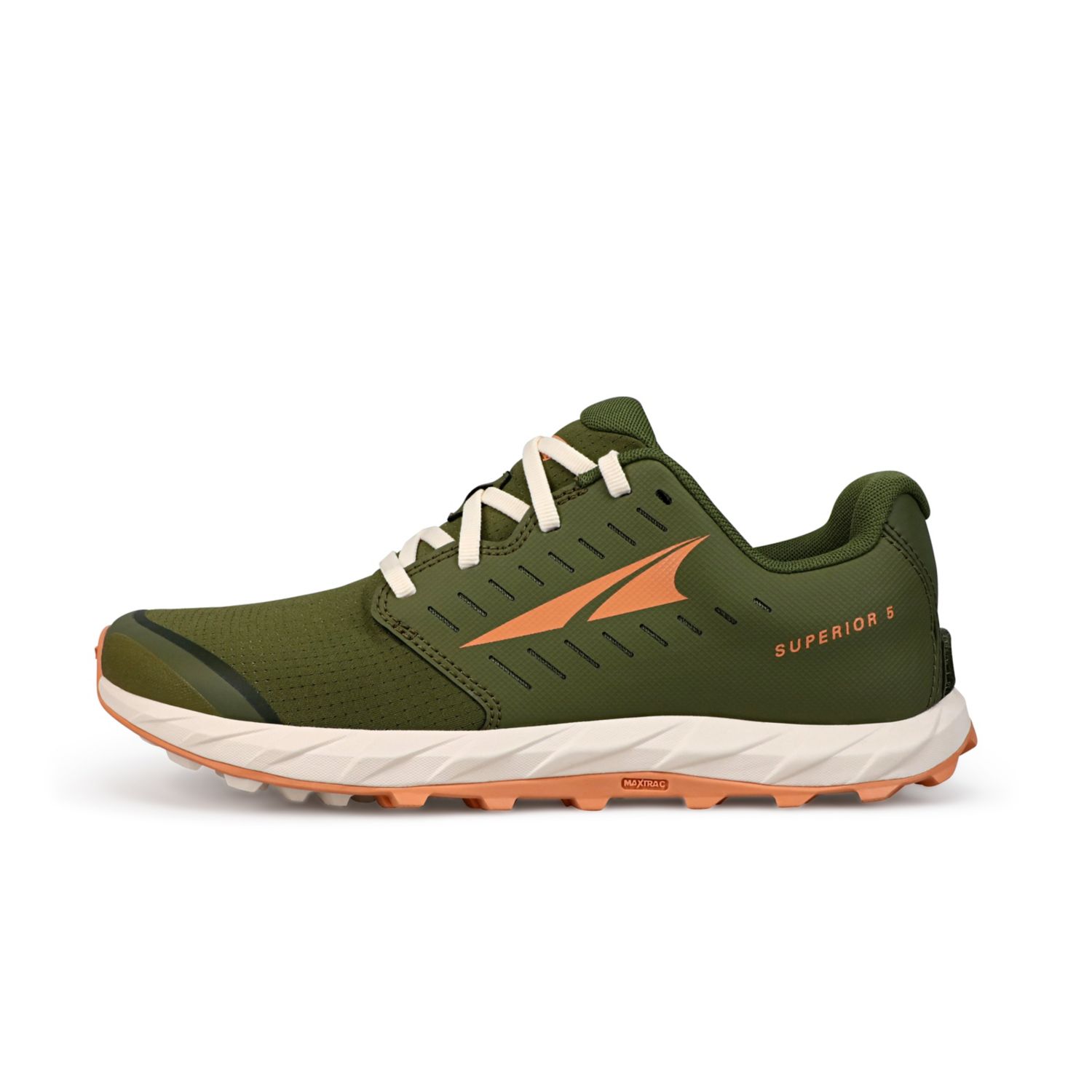 Chaussures Trail Running Altra Superior 5 Femme Vert Olive | France-04812379