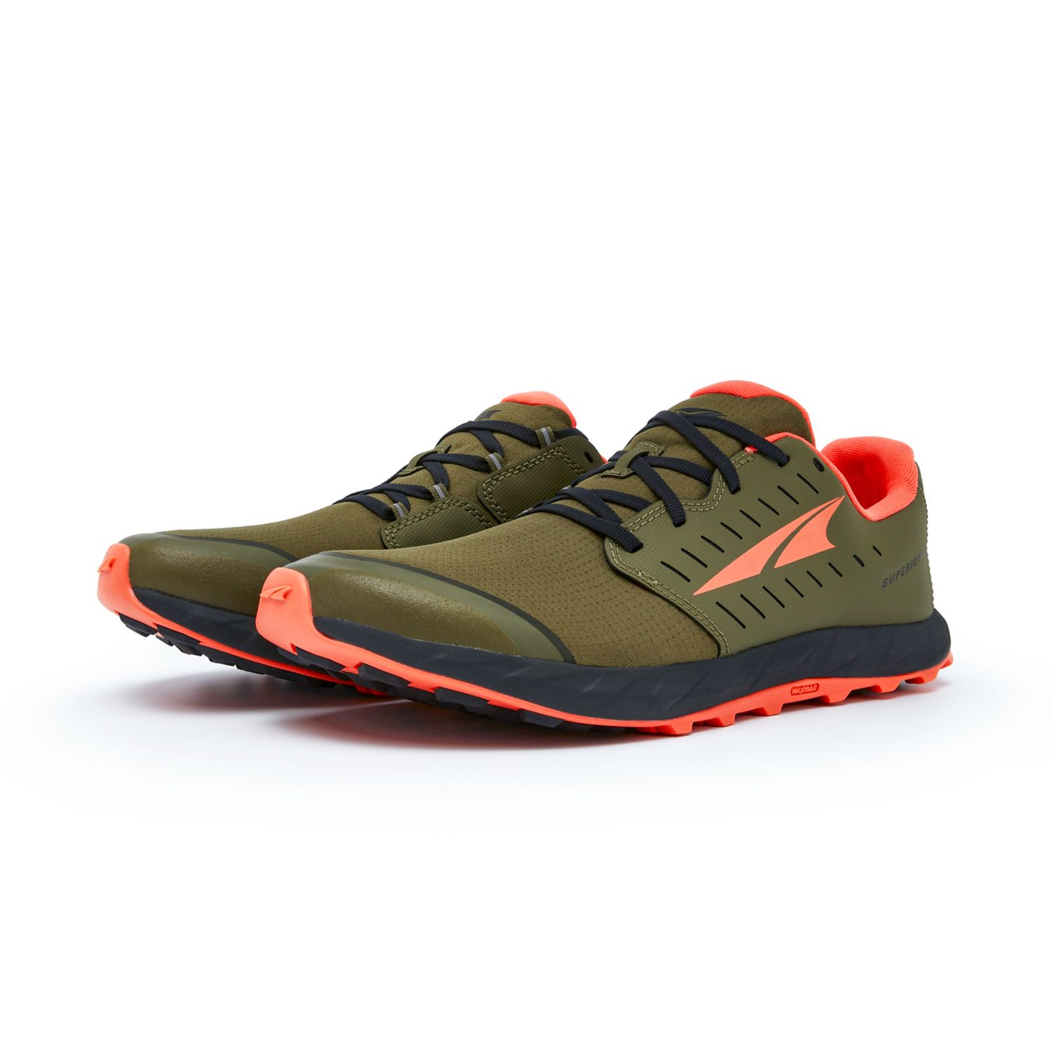 Chaussures Trail Running Altra Superior 5 Homme Vert | France-27358099