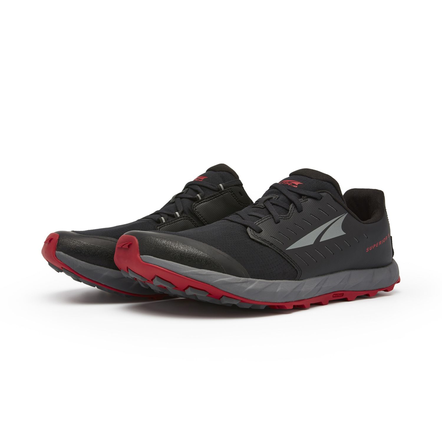 Chaussures Trail Running Altra Superior 5 Homme Noir Rouge | France-46915219