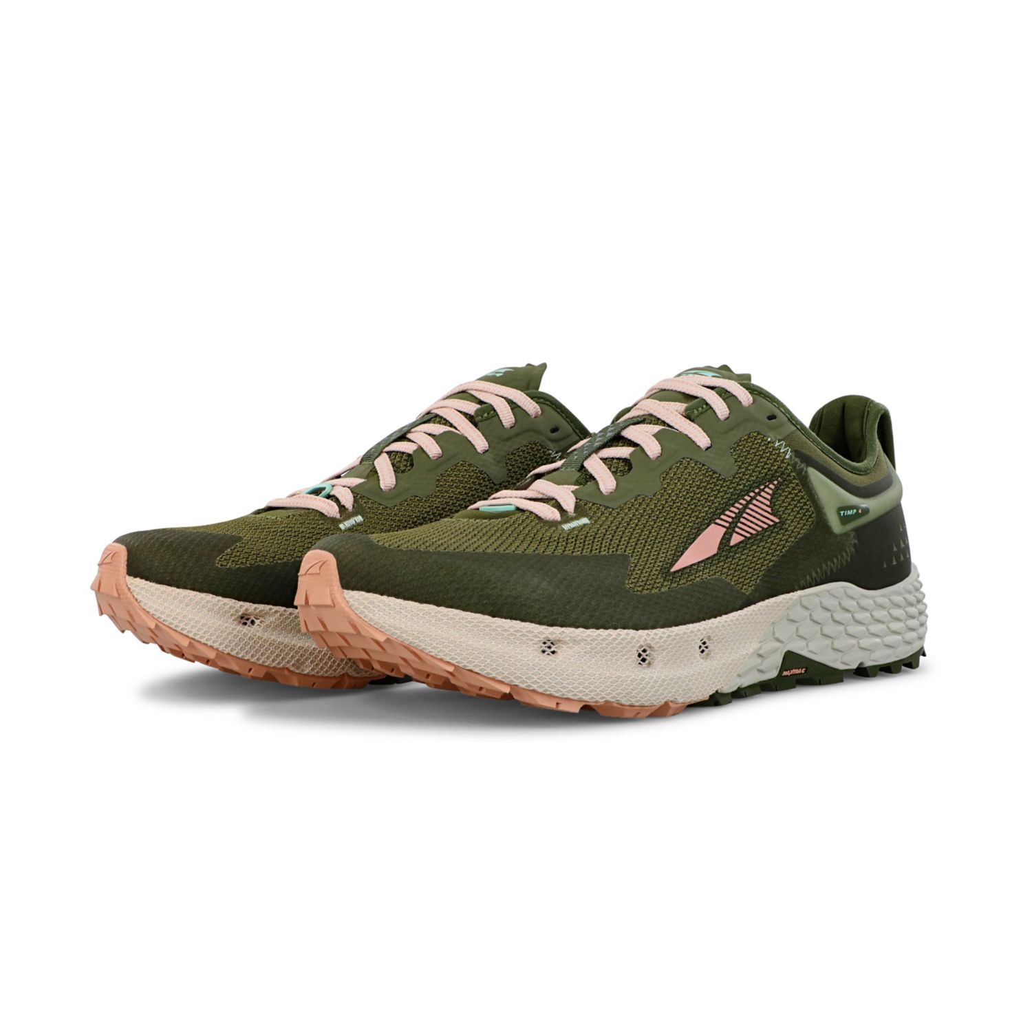 Chaussures Trail Running Altra Timp 4 Femme Vert Olive | France-54983609