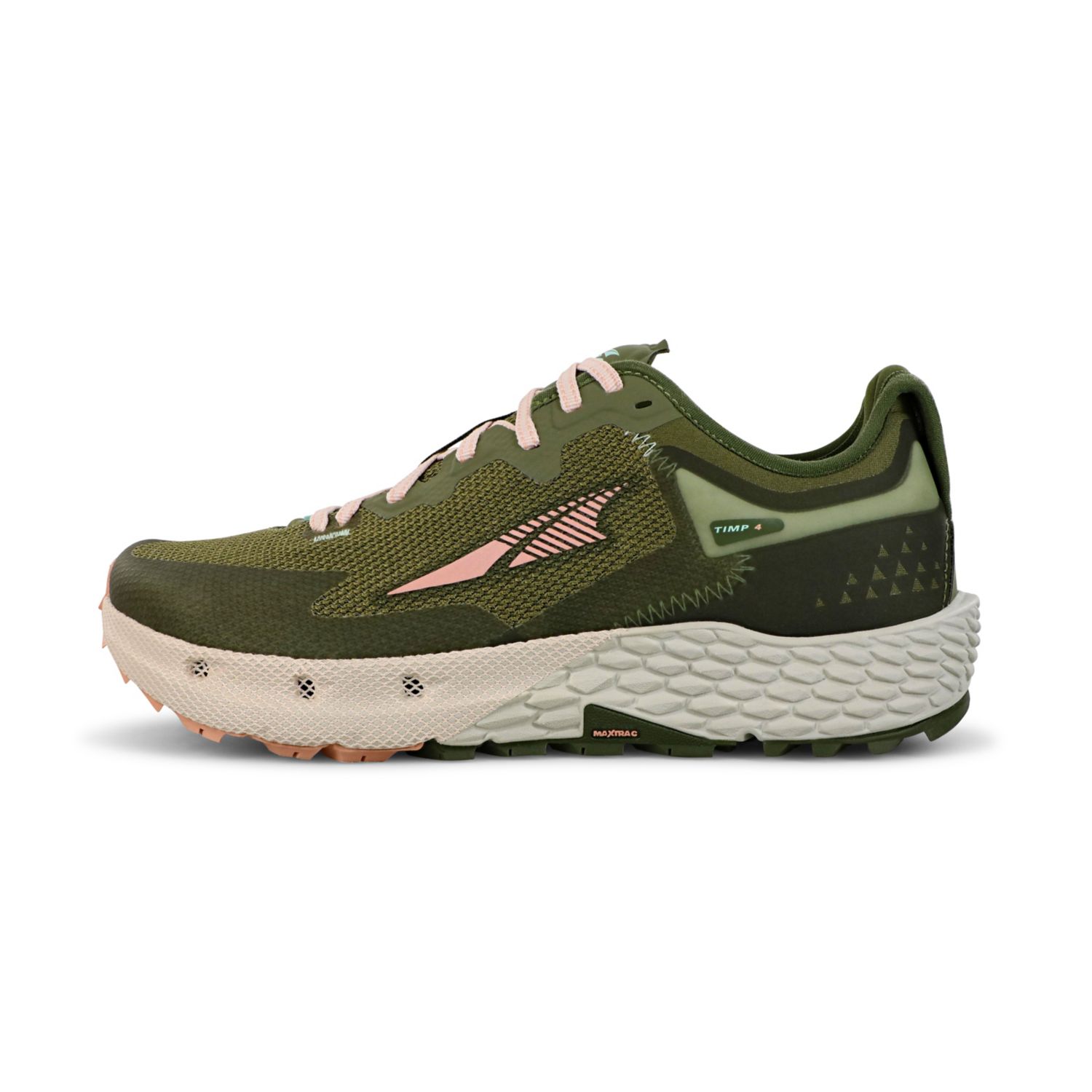 Chaussures Trail Running Altra Timp 4 Femme Vert Olive | France-54983609